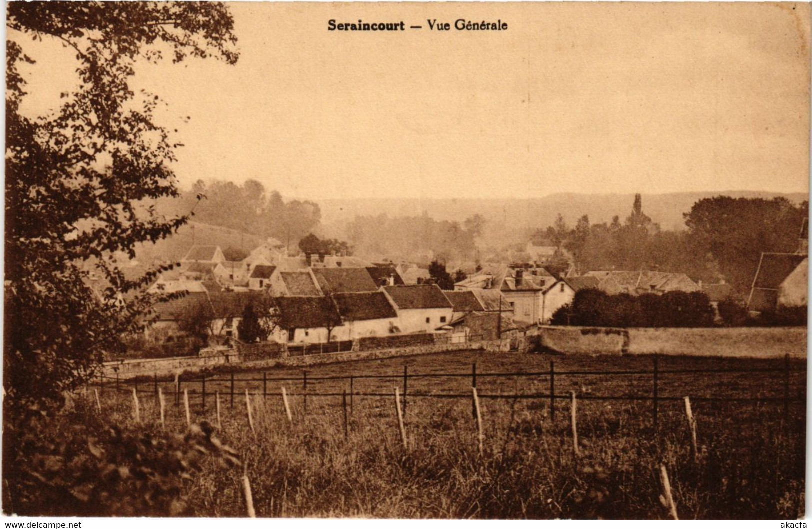 CPA Seraincourt -Vue Générale (290378) - Seraincourt