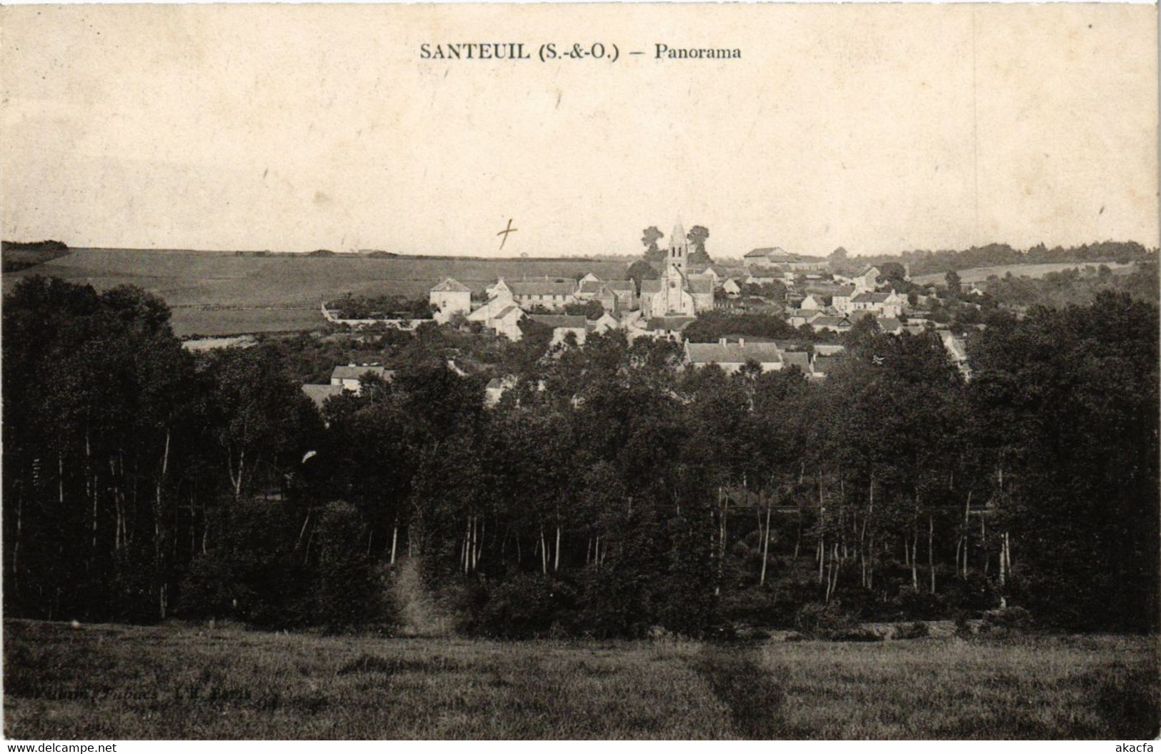 CPA Santeuil (S.-&-O.) - Panorama (290392) - Santeuil