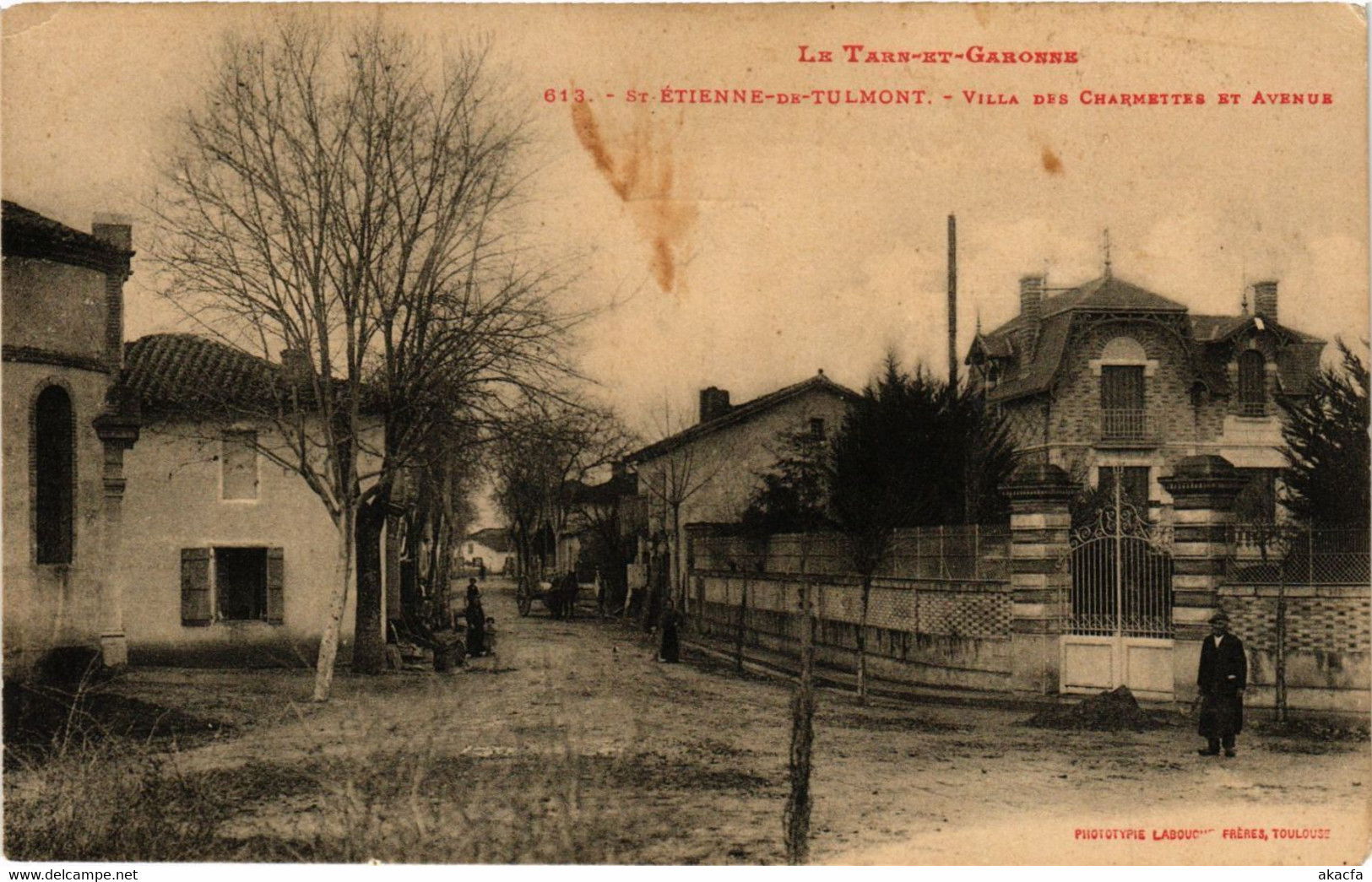 CPA Le Turn-et-Garonne St-Etienne-de.Tulmont Villa Des Charmettes... (293280) - Saint Etienne De Tulmont