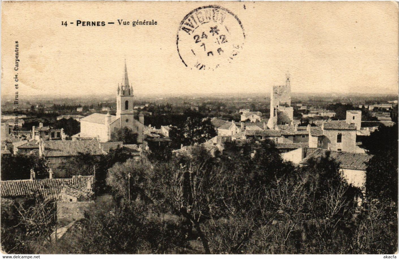 CPA PERNES - Vue Générale (293477) - Pernes Les Fontaines