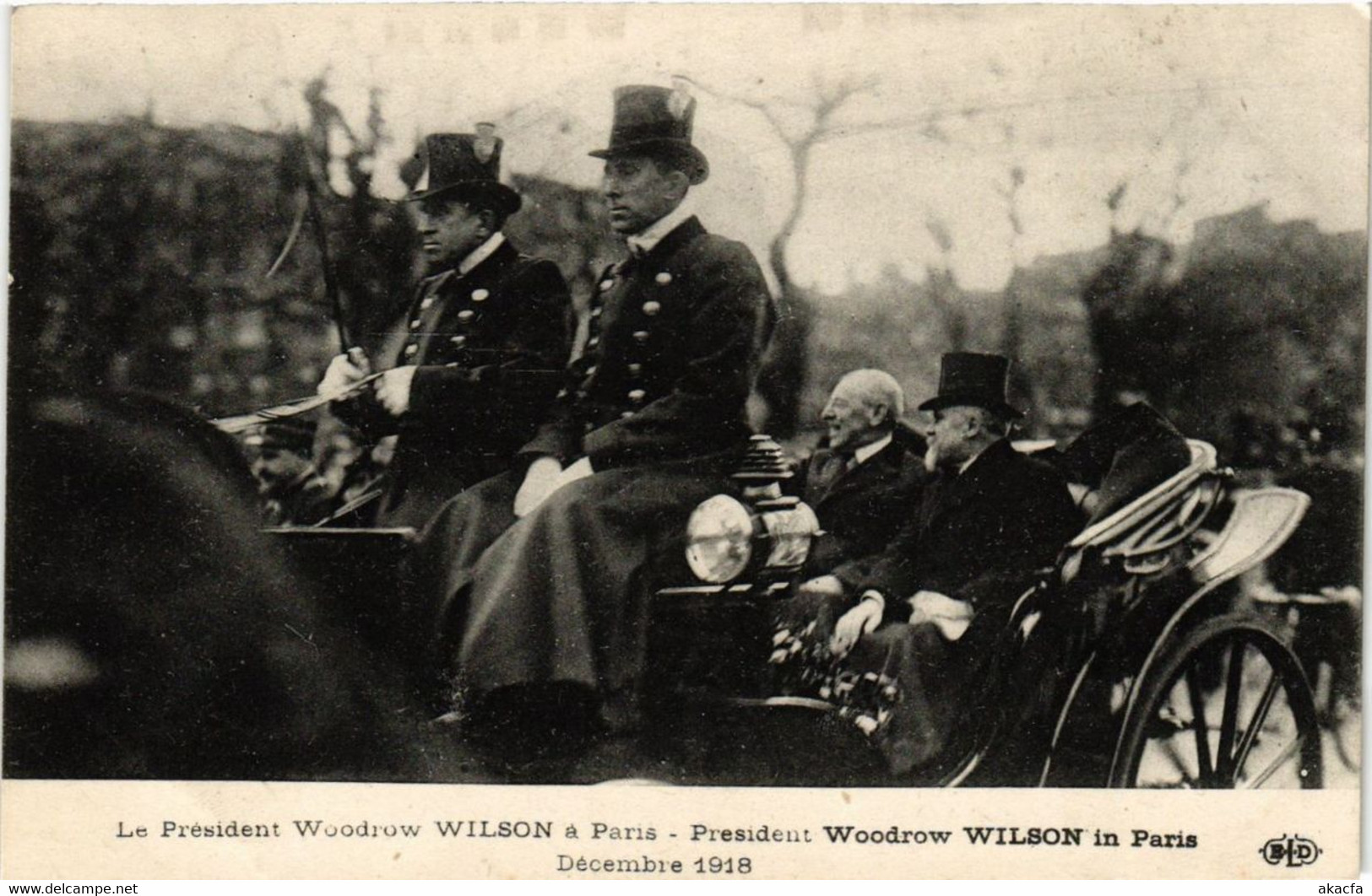 CPA PARIS WILSON á Paris 1918 Décembre (305507) - Recepties