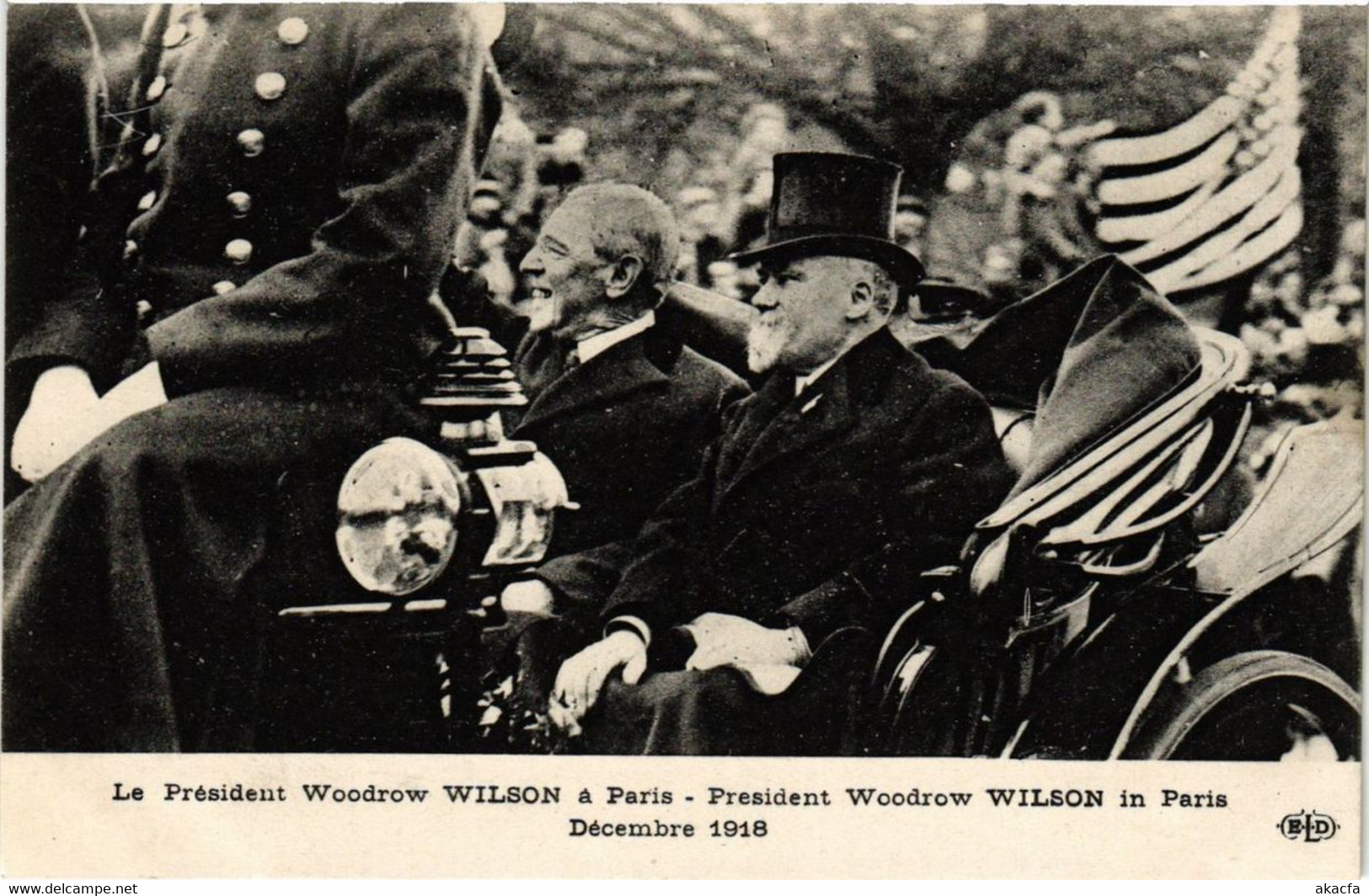 CPA PARIS WILSON á Paris 1918 Décembre (305498) - Recepciones