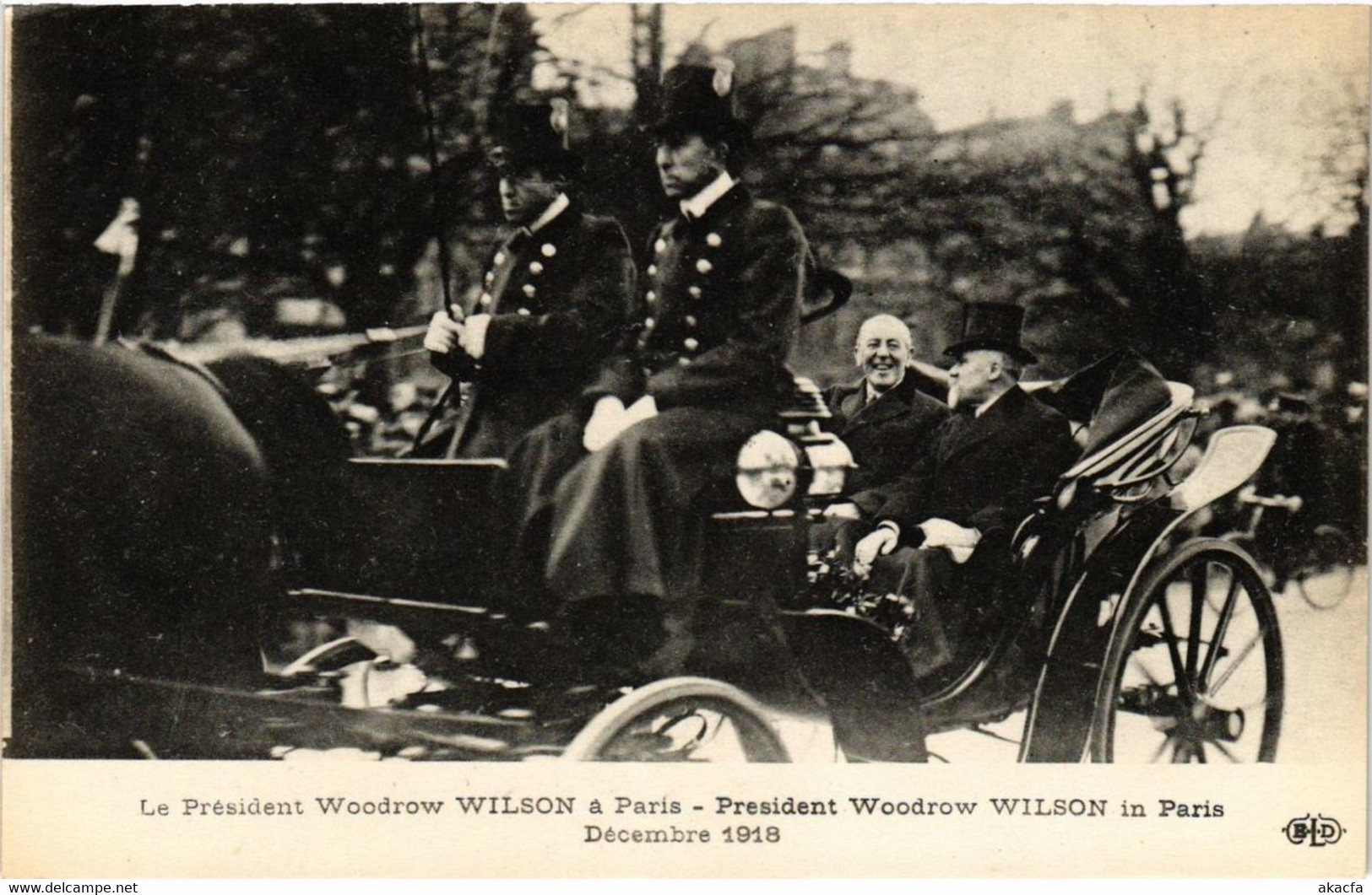 CPA PARIS WILSON á Paris 1918 Décembre (305497) - Réceptions