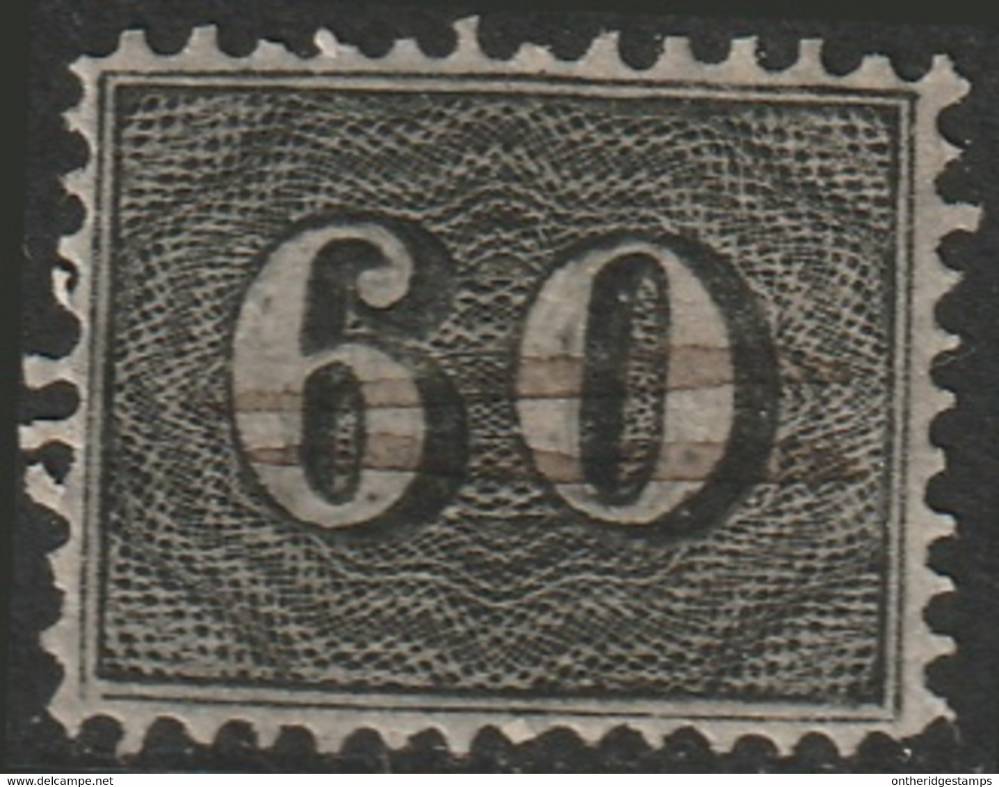 Brazil 1866 Sc 46 Bresil Mi 14A Yt 14B Used Light Cancel - Unused Stamps