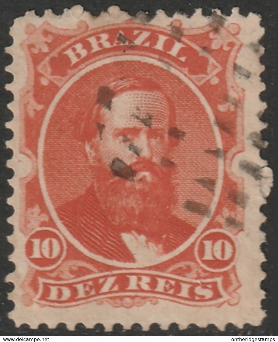 Brazil 1866 Sc 53 Bresil Mi 23 Yt 23 Used - Ongebruikt