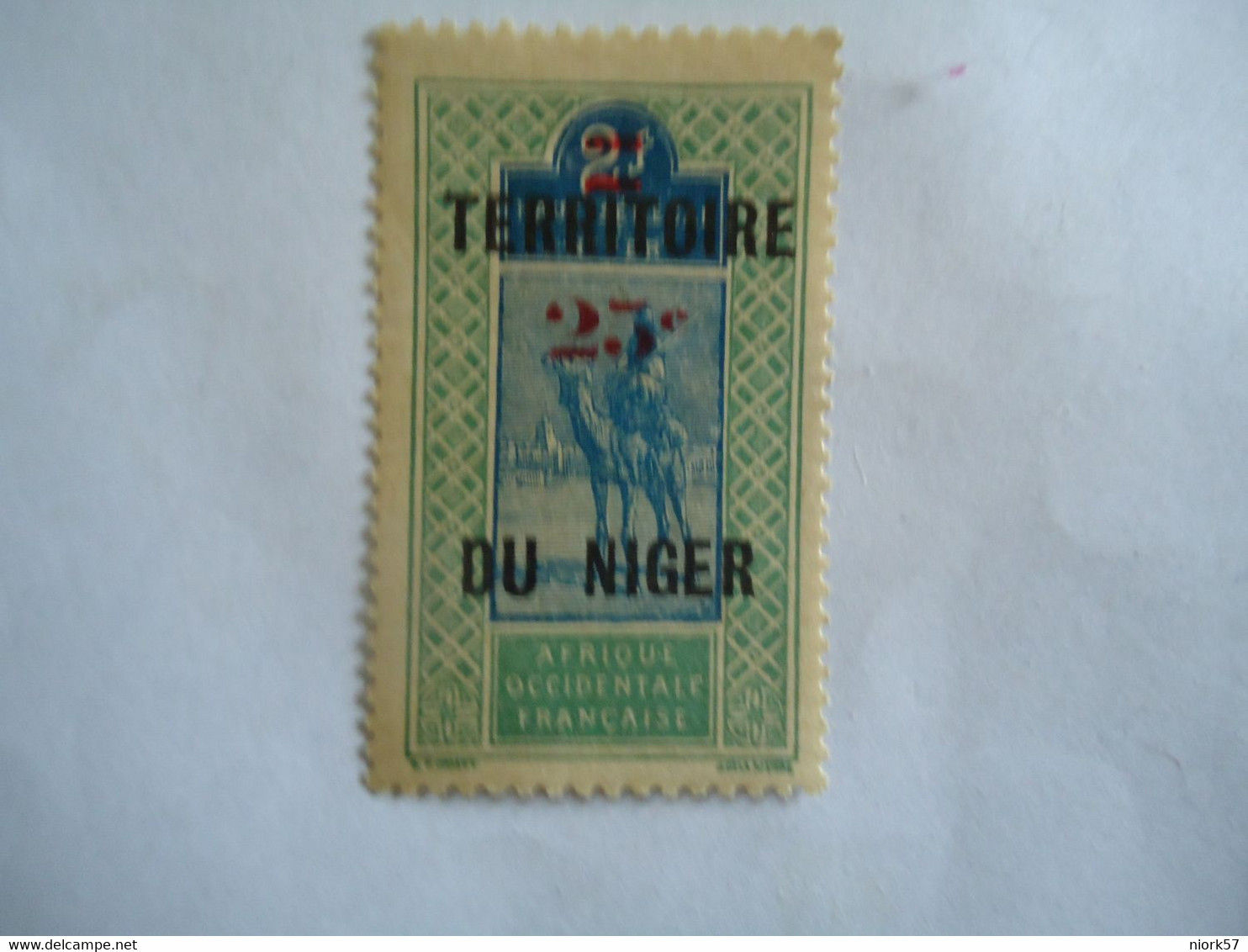 NIGER    FRANCE MLN  STAMPS 1921 OVERPRINT  CAMELS - Sonstige & Ohne Zuordnung