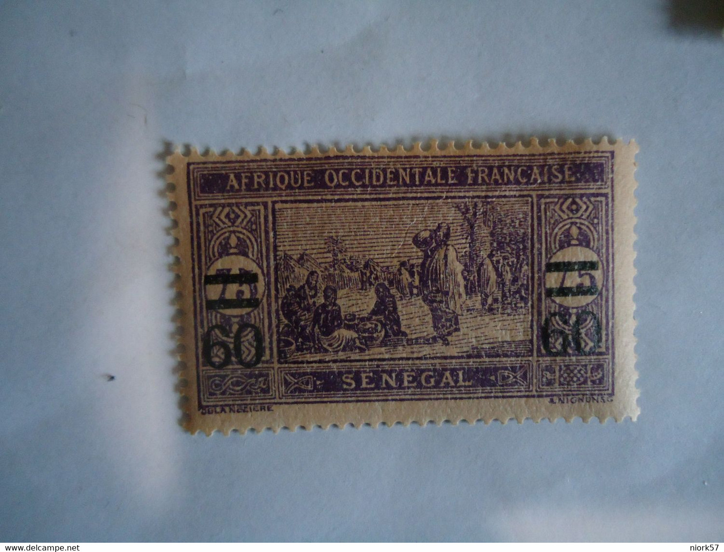 SENEGAL   FRANCE  COLONIES MNH   STAMPS 1922   OVERPRINT 60/15 - Autres & Non Classés