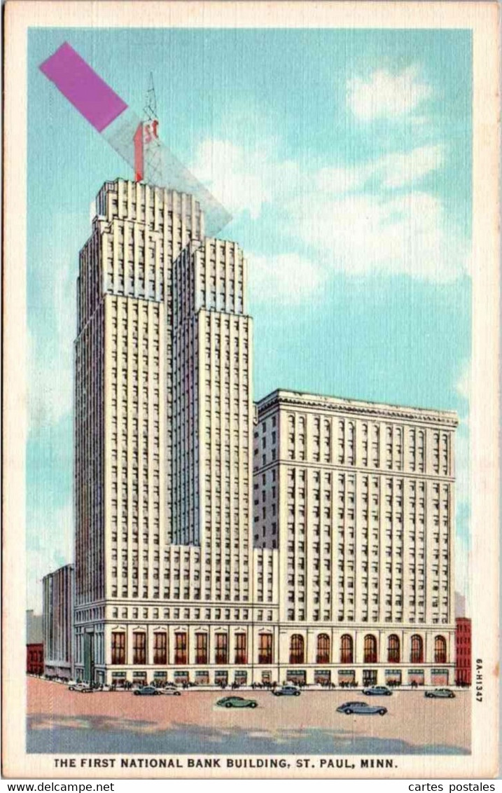 The First National Bank Building, St. Paul, Minn. - St Paul