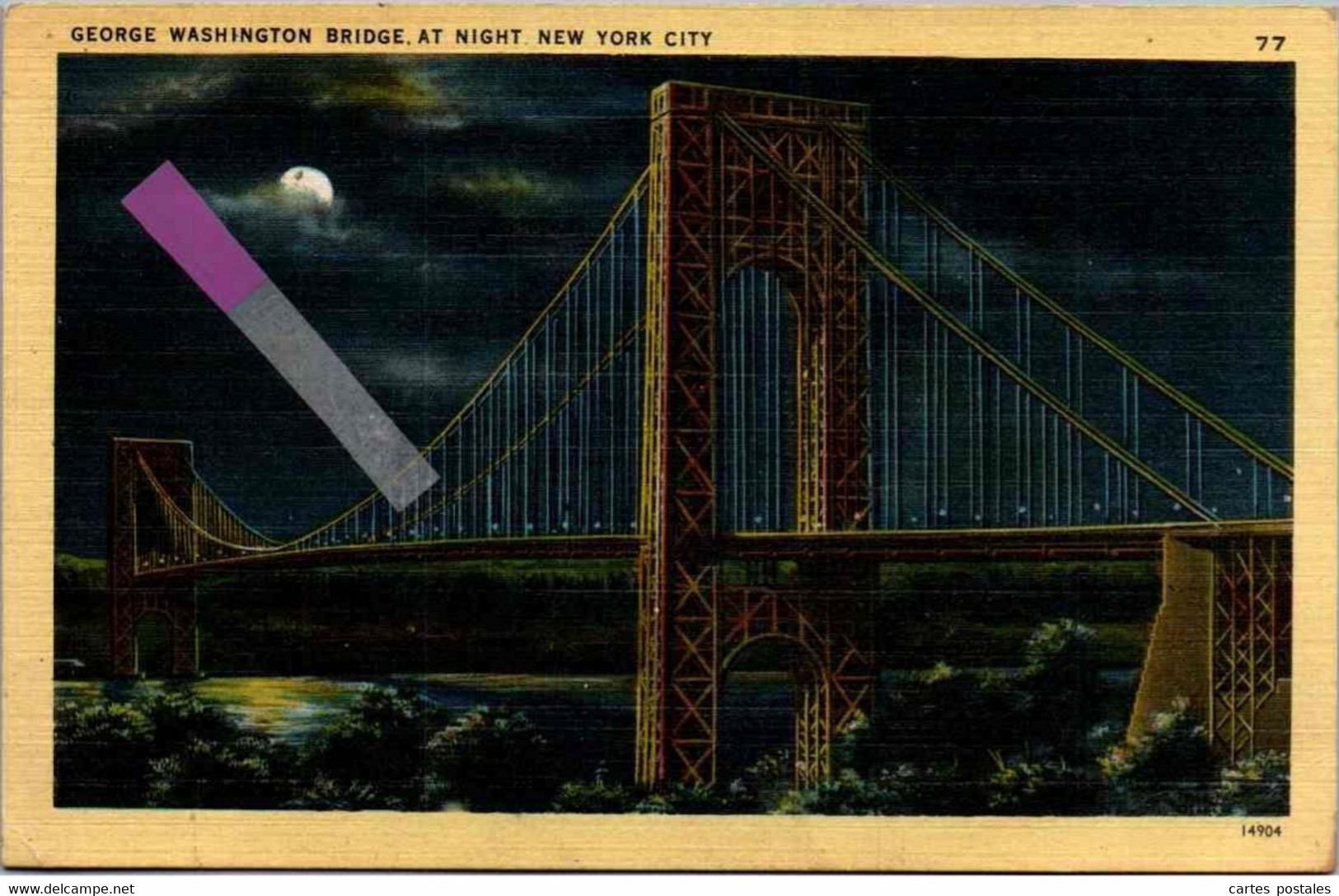 New York - George Washington Bridge And Hudson River - Bridges & Tunnels