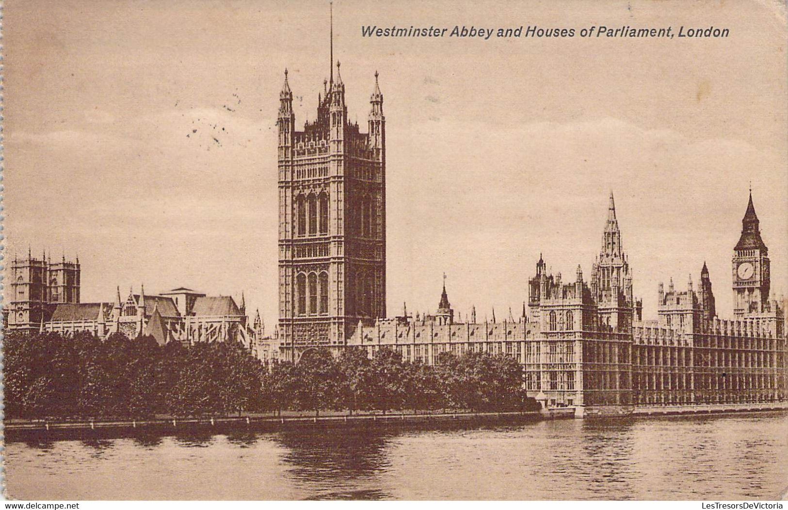 CPA ANGLETERRE - Londres - Westminster Abbey And The Houses Of Parliament - Houses Of Parliament