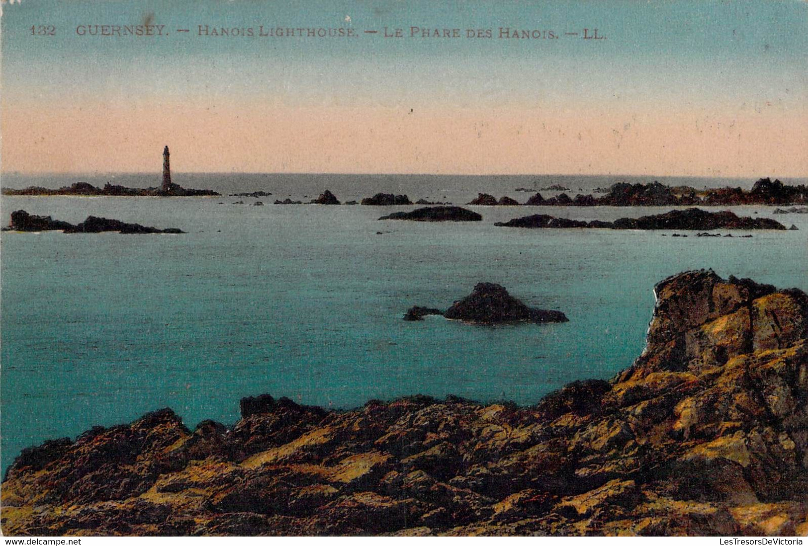 CPA GUERNSEY - Hanois Lighthouse - Le Phare Des Hanois - LL - Guernsey