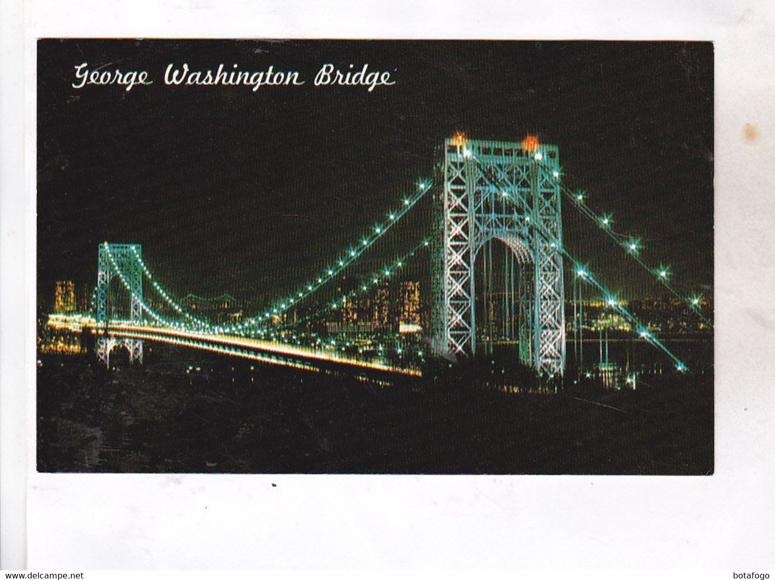 CPAGCPA GEORGE  WASHINGTON BRIDGE - Bruggen En Tunnels