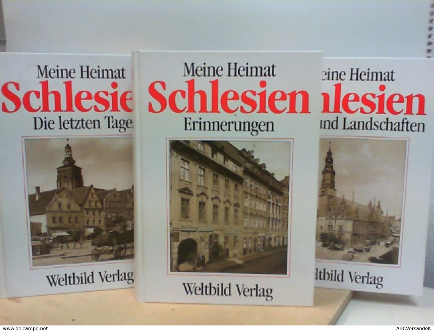 Meine Heimat Schlesien - 3 Bände : Die Letzten Tage, Erinnerungen, Städte Und Landschaften - Other & Unclassified