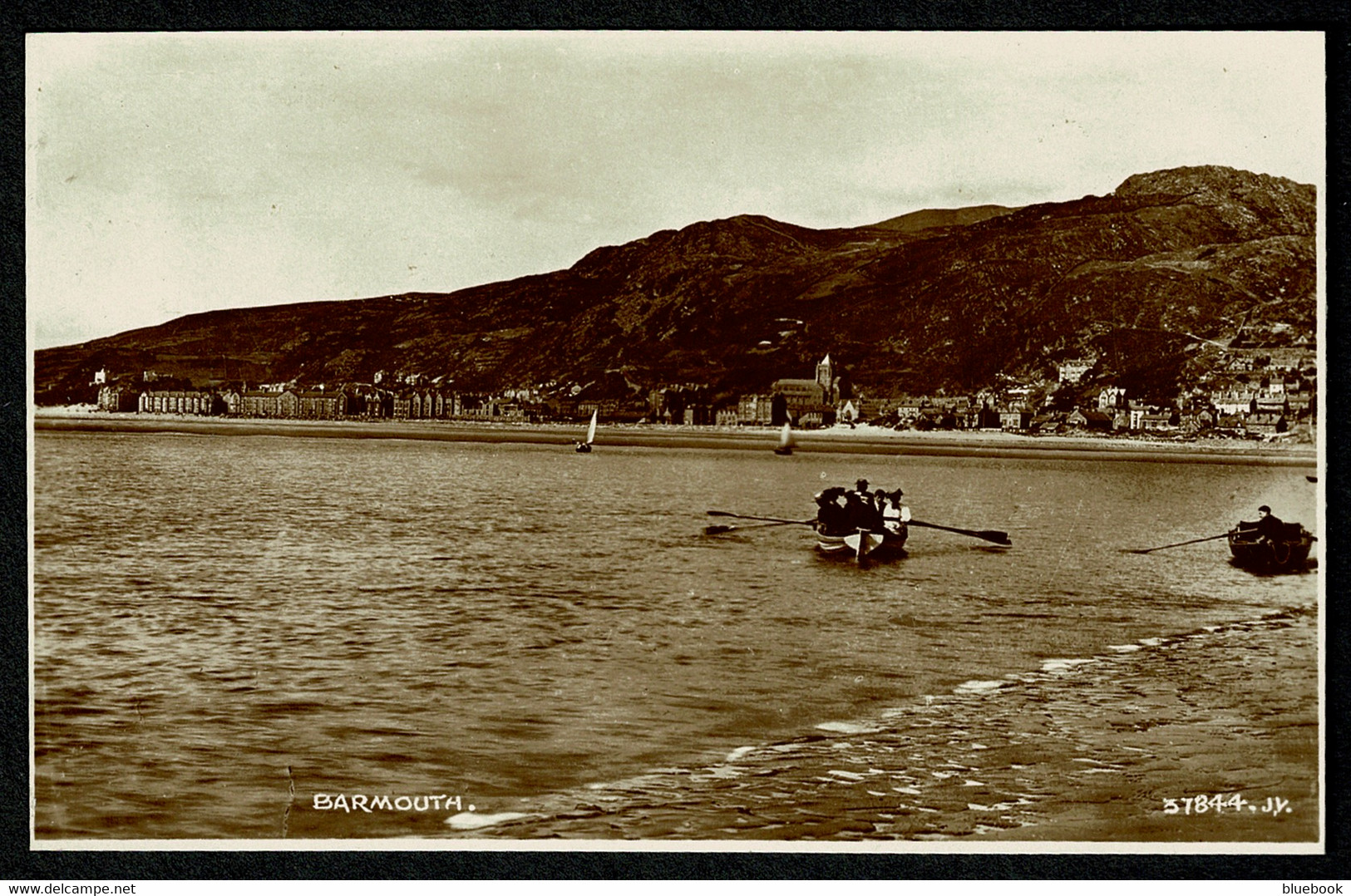 Ref 1578 - Real Photo Postcard - Barmouth Merionethshire Wales - Merionethshire
