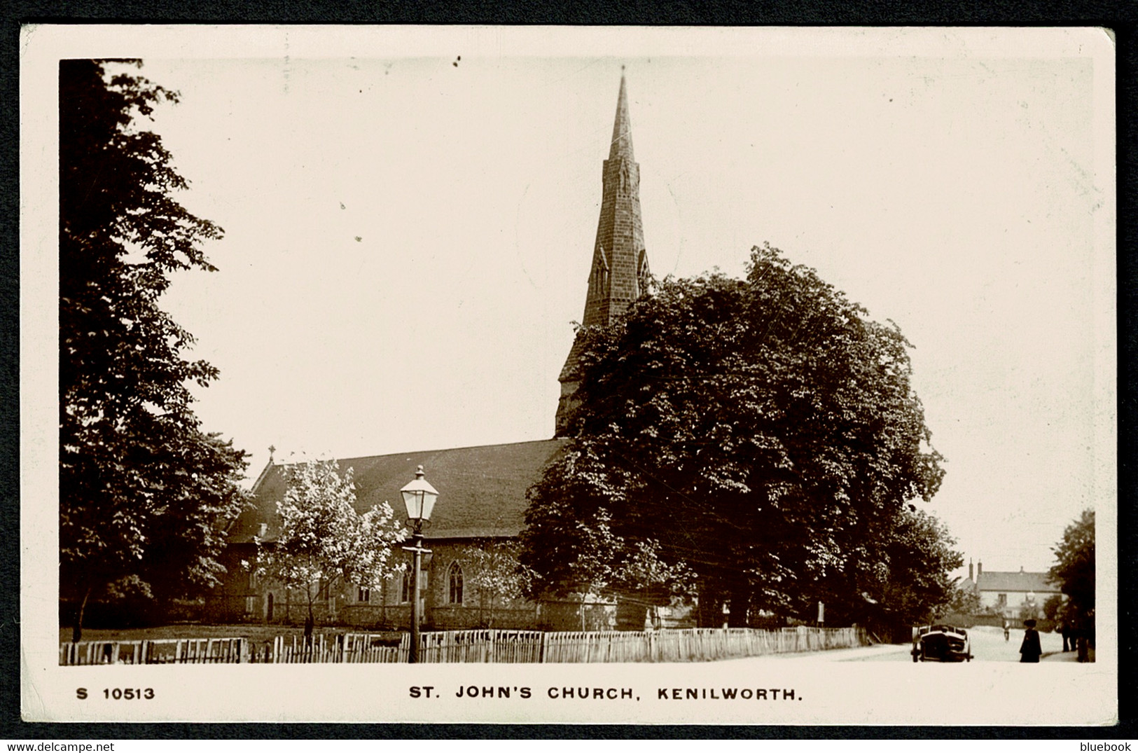 Ref 1579 - Real Photo Postcard - St John's Church Kenilworth - Warwickshire - Sonstige & Ohne Zuordnung