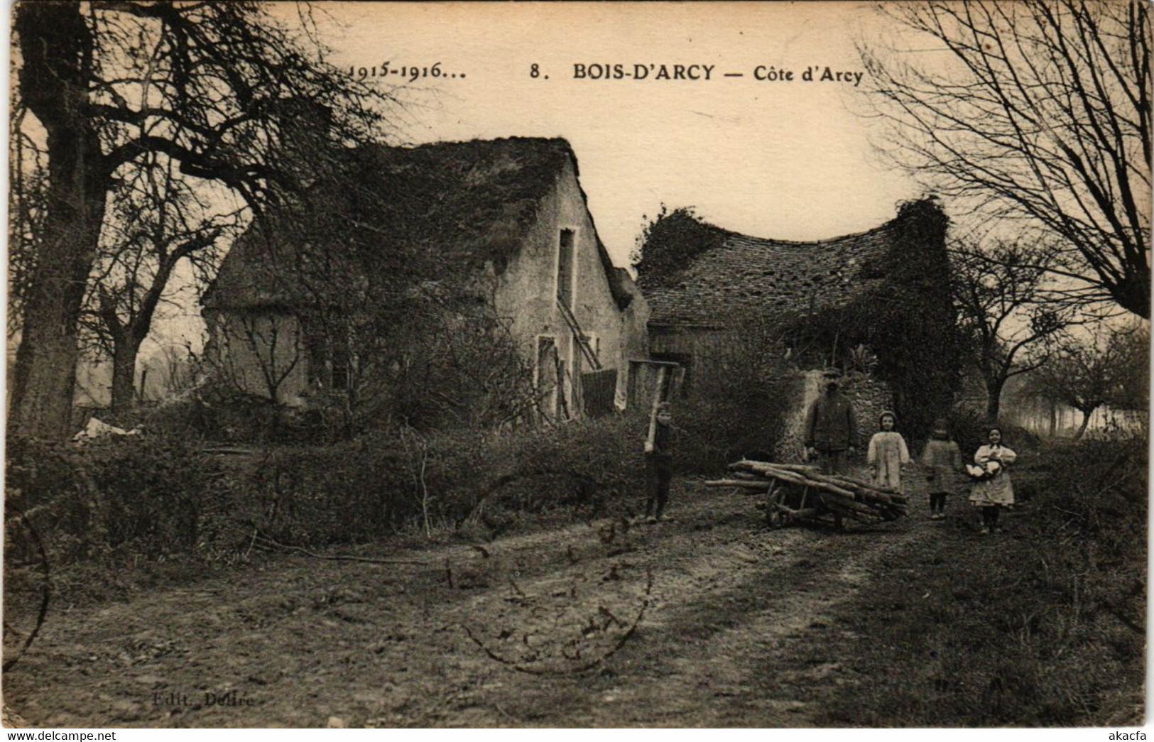 CPA La Grande Guerre - 1915-1916 Bois D'Arcy - Cote D'Arcy (246444) - Bois D'Arcy