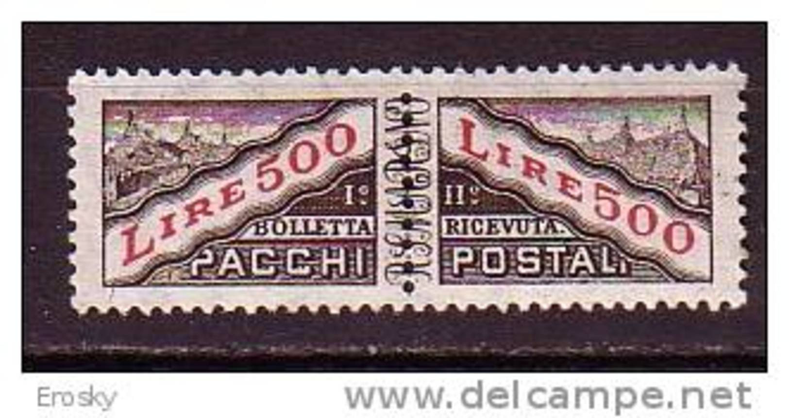 Y9296 - SAN MARINO Pacchi Ss N°41 - SAINT-MARIN Colis Yv N°41 ** - Paketmarken