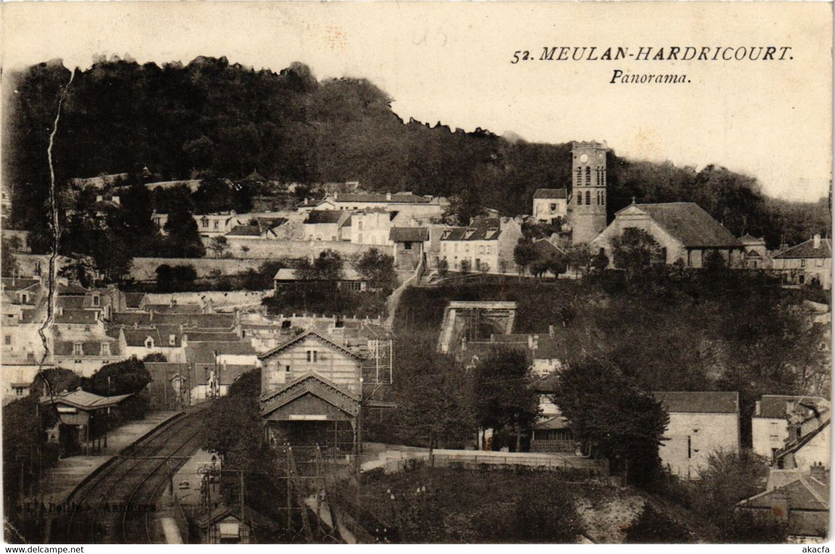 CPA MEULAN-HARDRICOURT - Panorama (246423) - Hardricourt