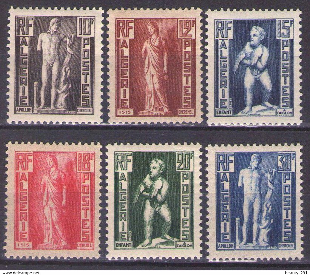 ALGERIA 1952 Mi 299-04  MNH**,MLH* - Neufs