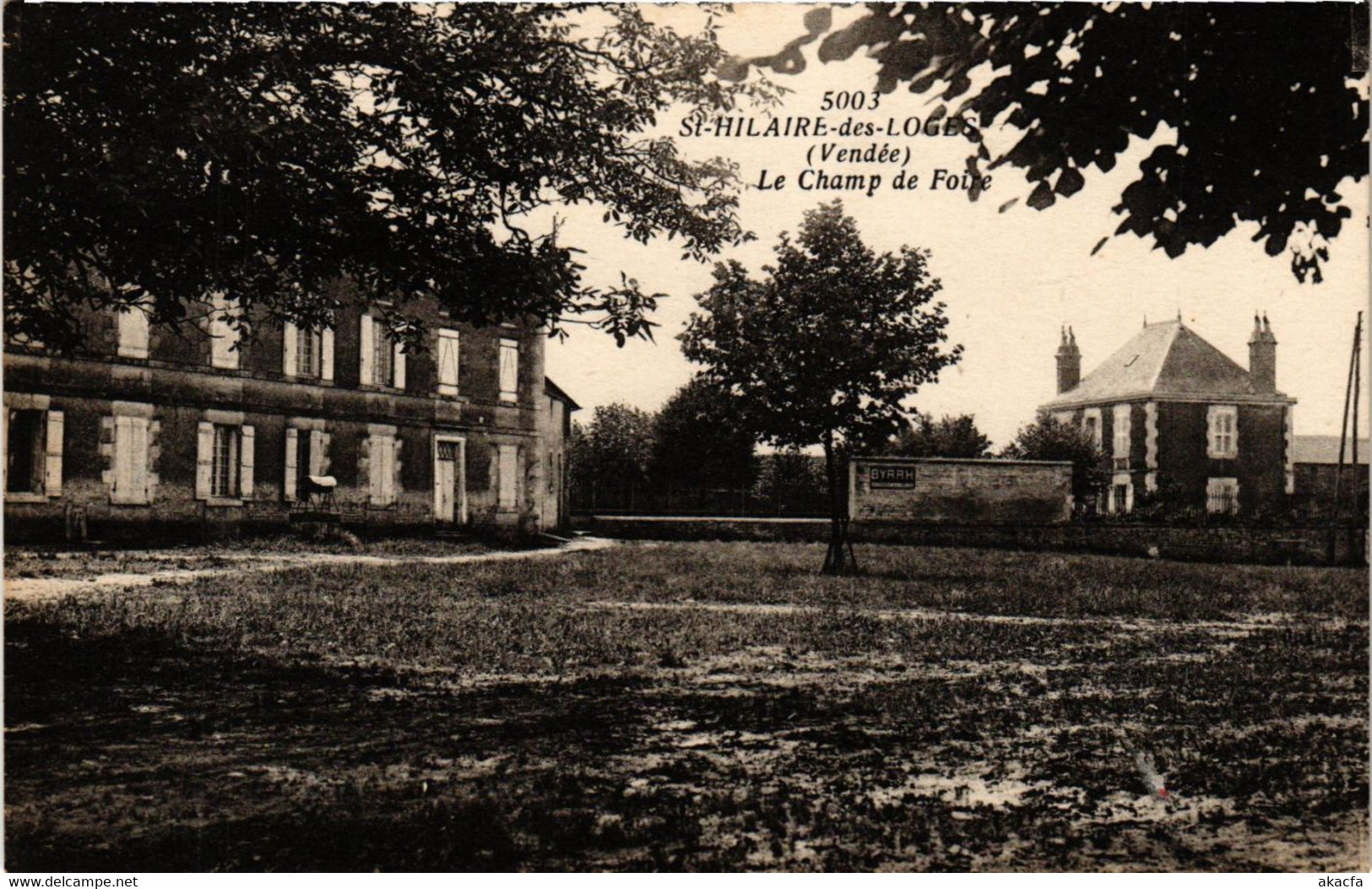 CPA St-HILAIRE-des-Loges - Le Camp De Foire (167480) - Saint Hilaire Des Loges