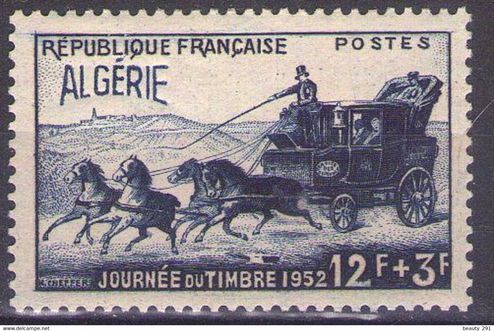 ALGERIA 1952 Mi 305 MNH** - Neufs