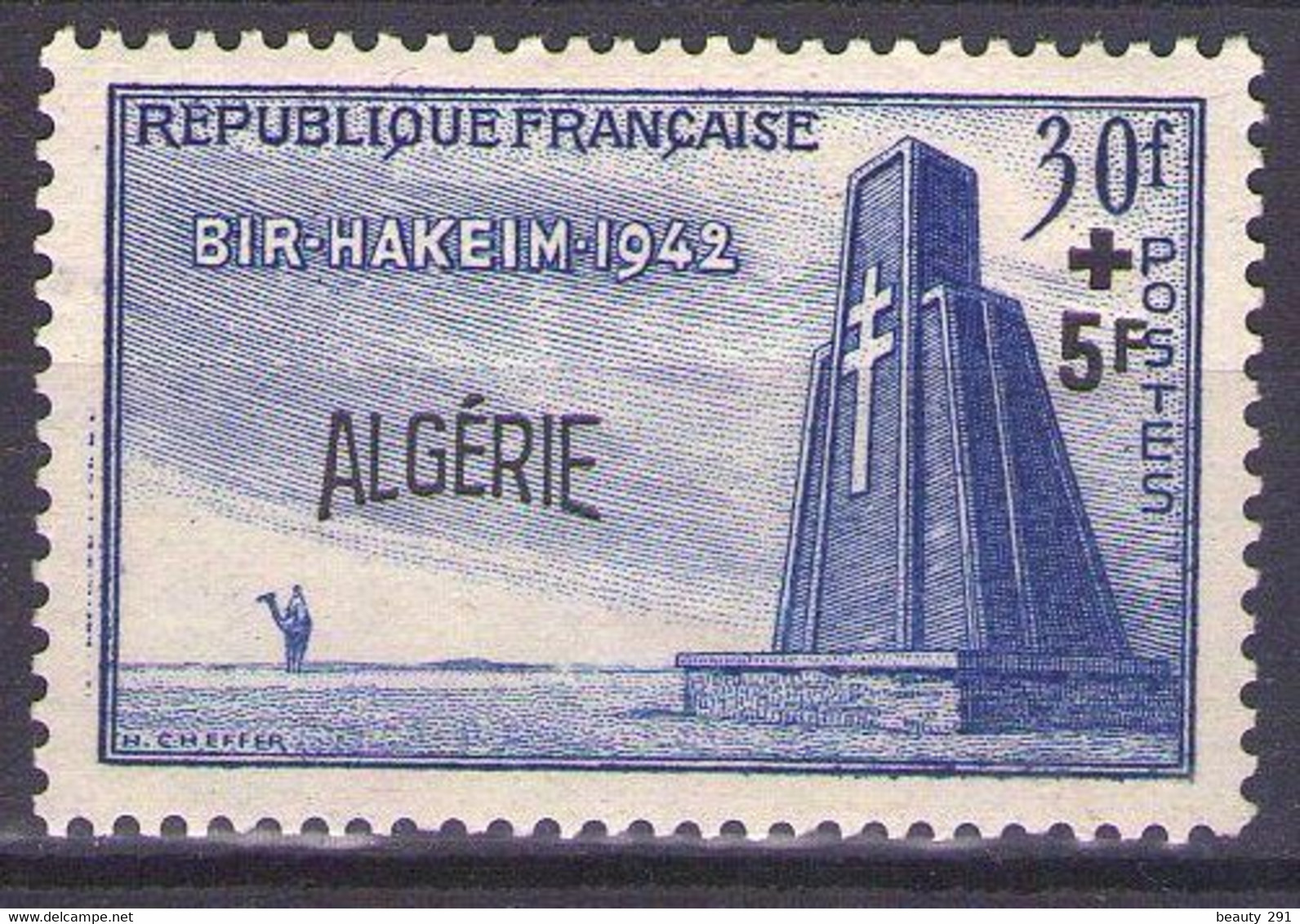 ALGERIA 1952 Mi 313 MNH** - Neufs
