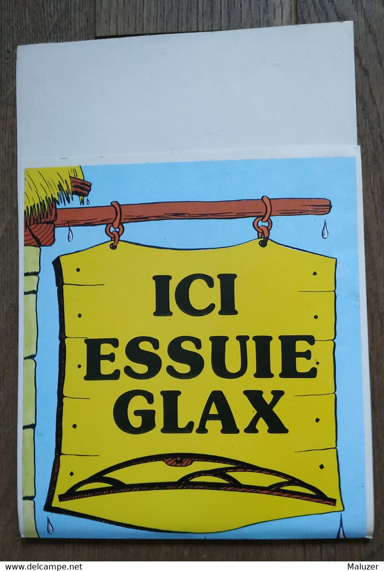 AUTOCOLLANT STICKER - MARCHAL VALÉO - ICI ESSUIE GLAX - ASTÉRIX - BD BANDE DESSINÉE GOSCINNY UDERZO - 1981 - AUTOMOBILE - Autocollants