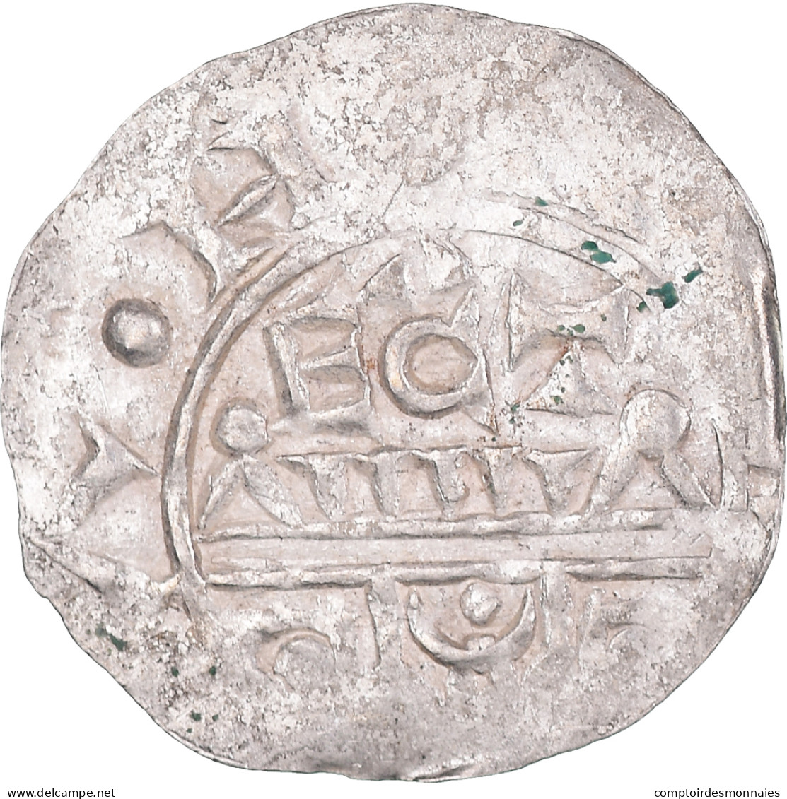 Monnaie, Pays-Bas, Willem Van Pont, Denier, 1054-1076, Utrecht, TB, Argent - …-1795 : Période Ancienne
