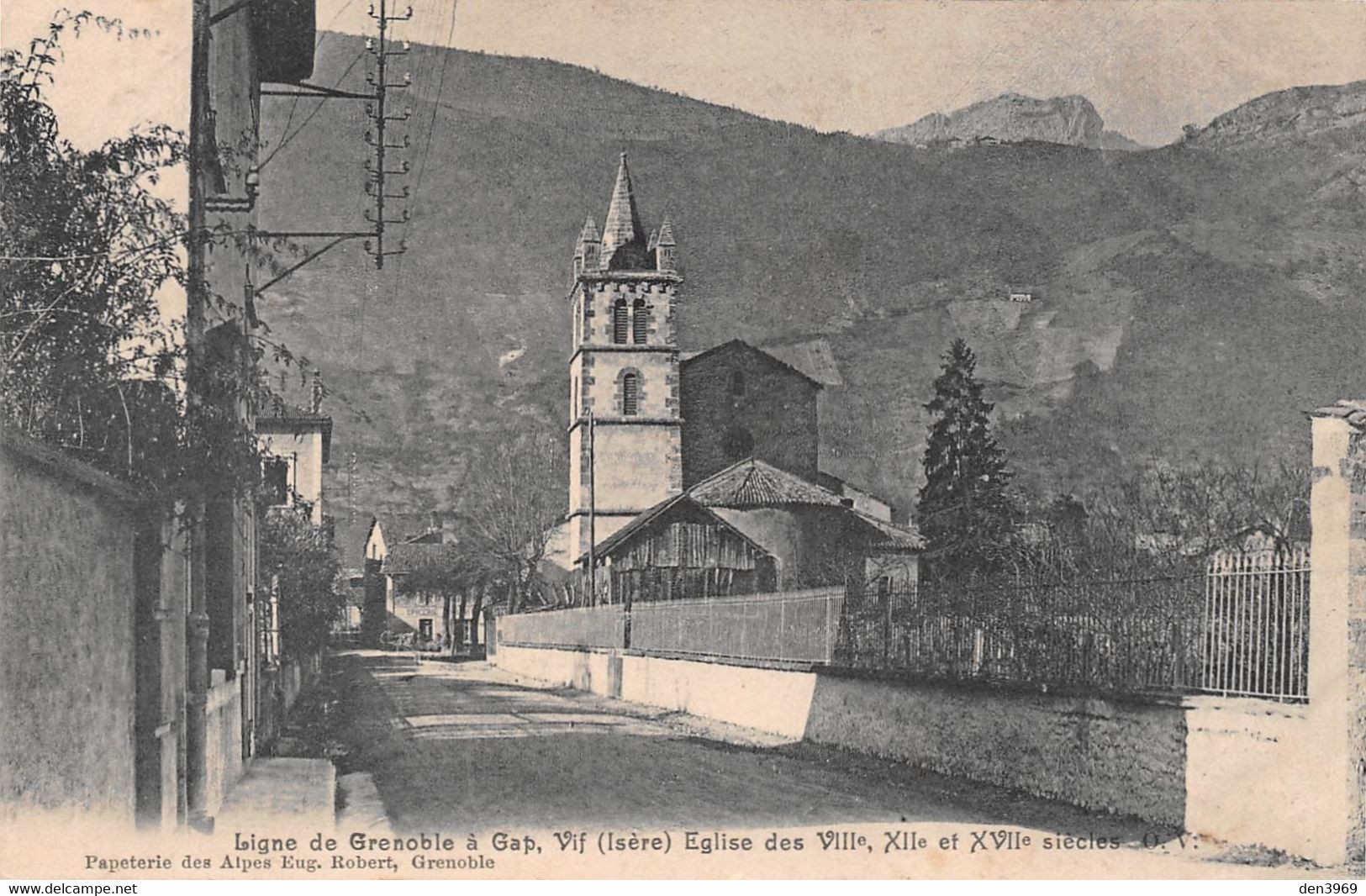 VIF (Isère) - Eglise Des VIIIe, XIIe Et XVIIe Siècles - Ligne De Grenoble à Gap - Vif