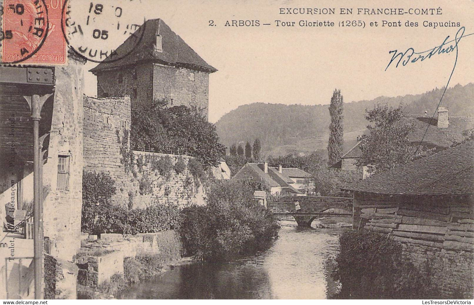 CPA France - 39 - ARBOIS - Tour Gloriette Et Pont Des Capucins - Arbois