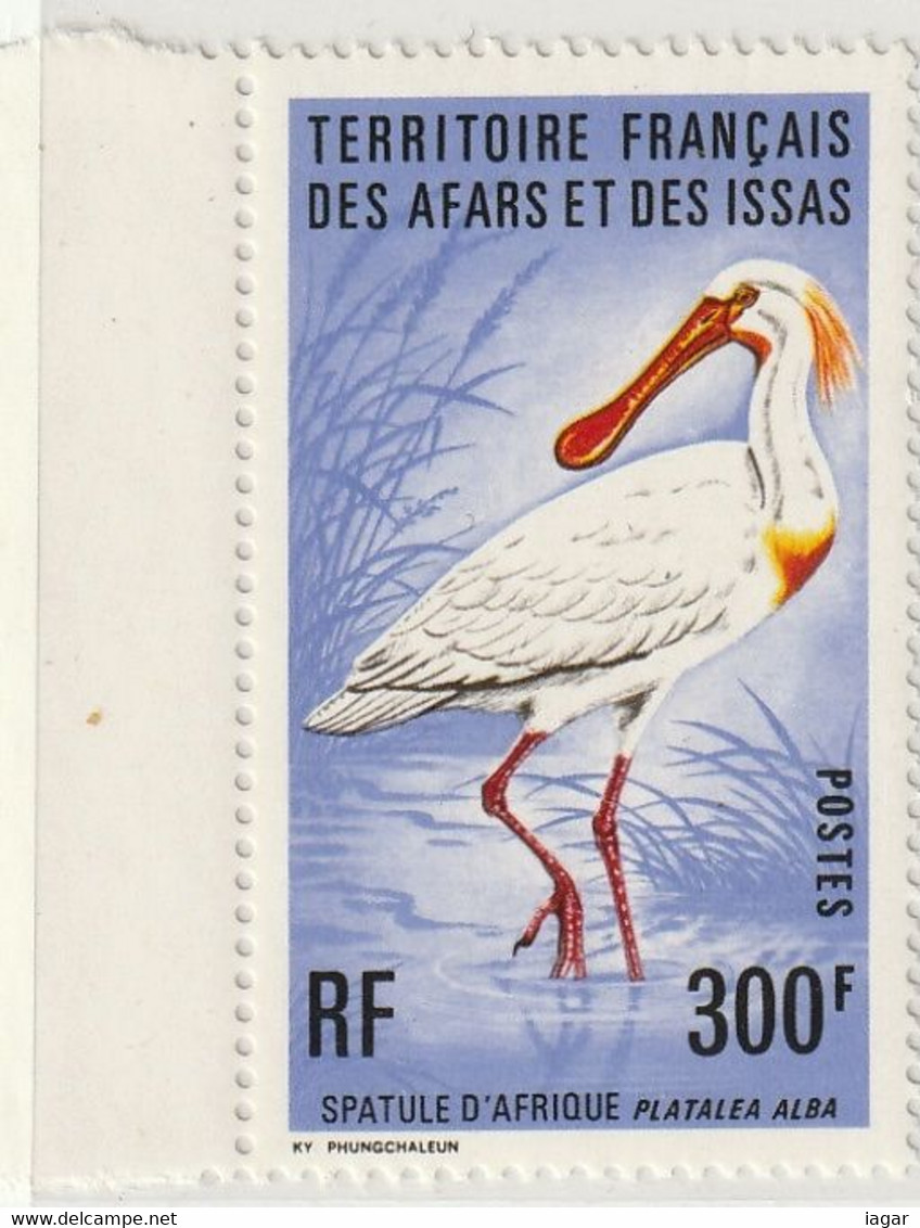 THEMATIC FAUNA:   BIRD, PELICAN  -  TERRITOIRE AFARS ET ISSAS - Pelikane