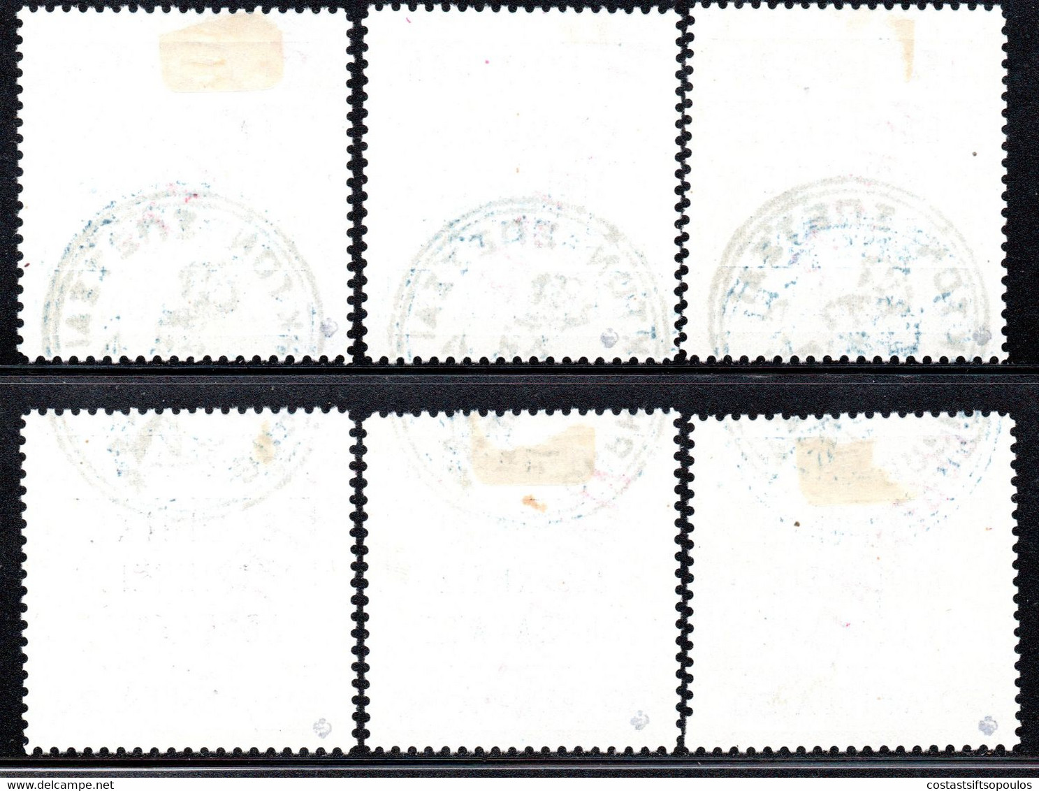 1184.GREECE.THRACE,DEDEAGATCH.1913 # N196-N203,HELLAS 17-22,SIGNED,GENUINE - Dedeagh (Dedeagatch)