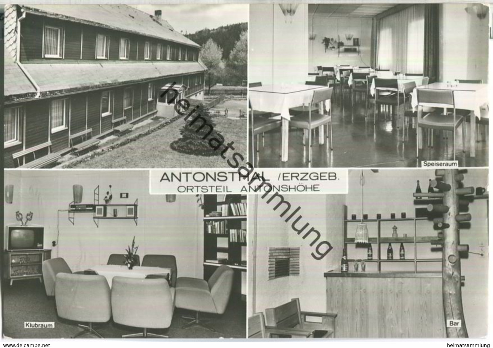 Antonsthal - Antonshöhe - Ferienheim VEB Elektronik Gera - Verlag Bild Und Heimat Reichenbach - Breitenbrunn