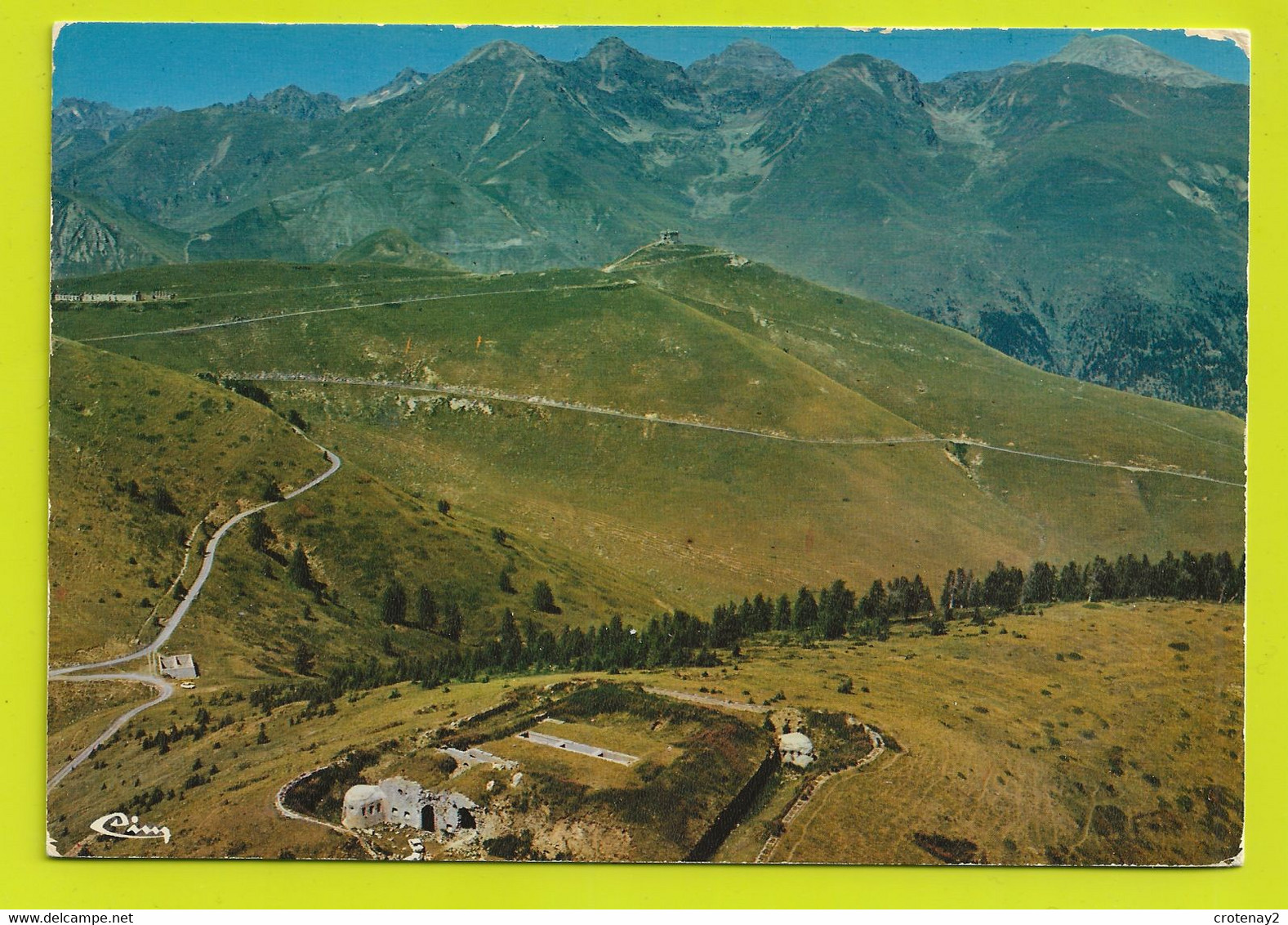 06 LA BOLLENE VESUBIE Vers Lantosque La Pointe Des 3 Communes En 1973 - Lantosque