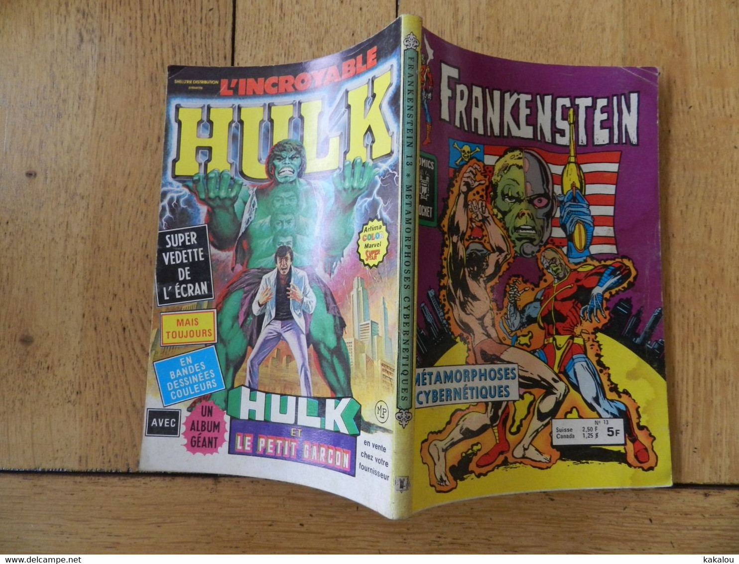 COMICS POCKET / FRANKENSTEIN /n° 13 / 1979 - Frankenstein