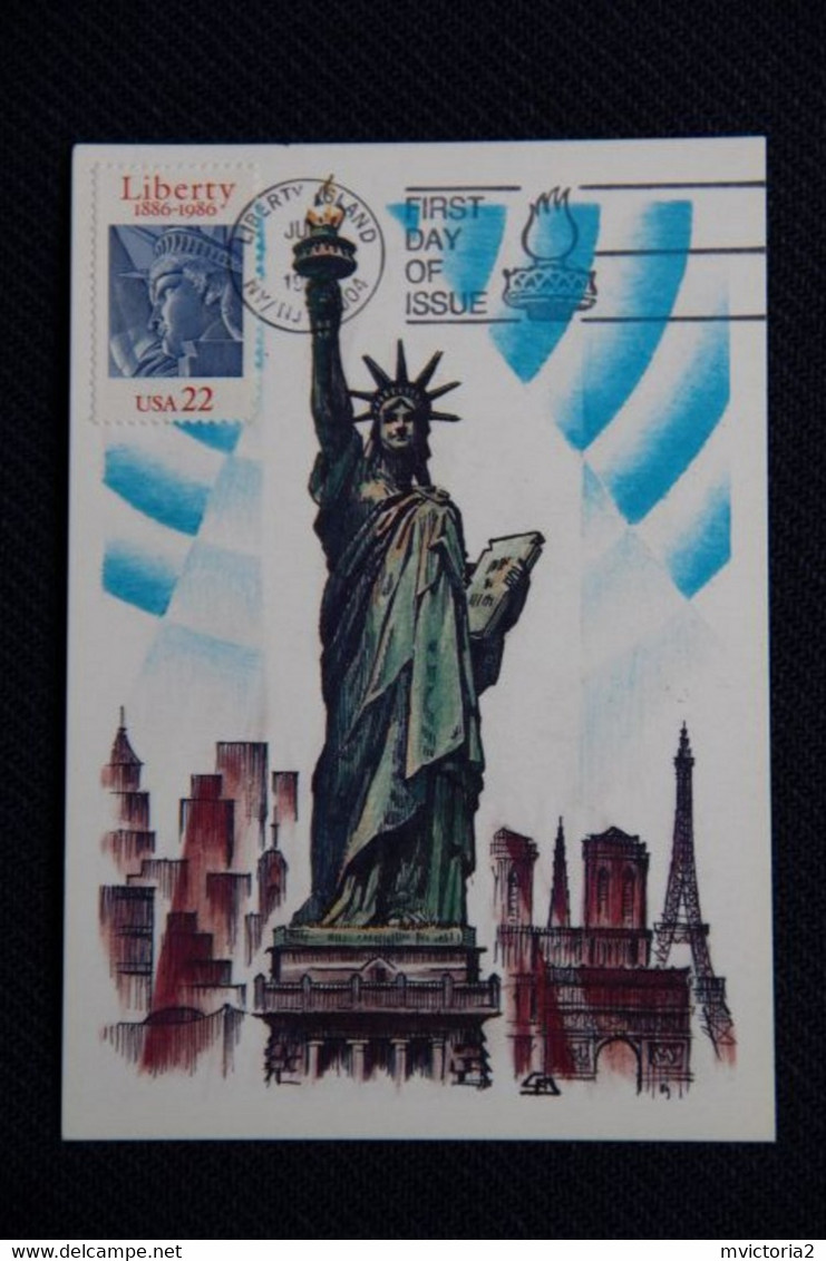 NEW YORK - FIRST DAY OF ISSUE - Statue De La Liberté