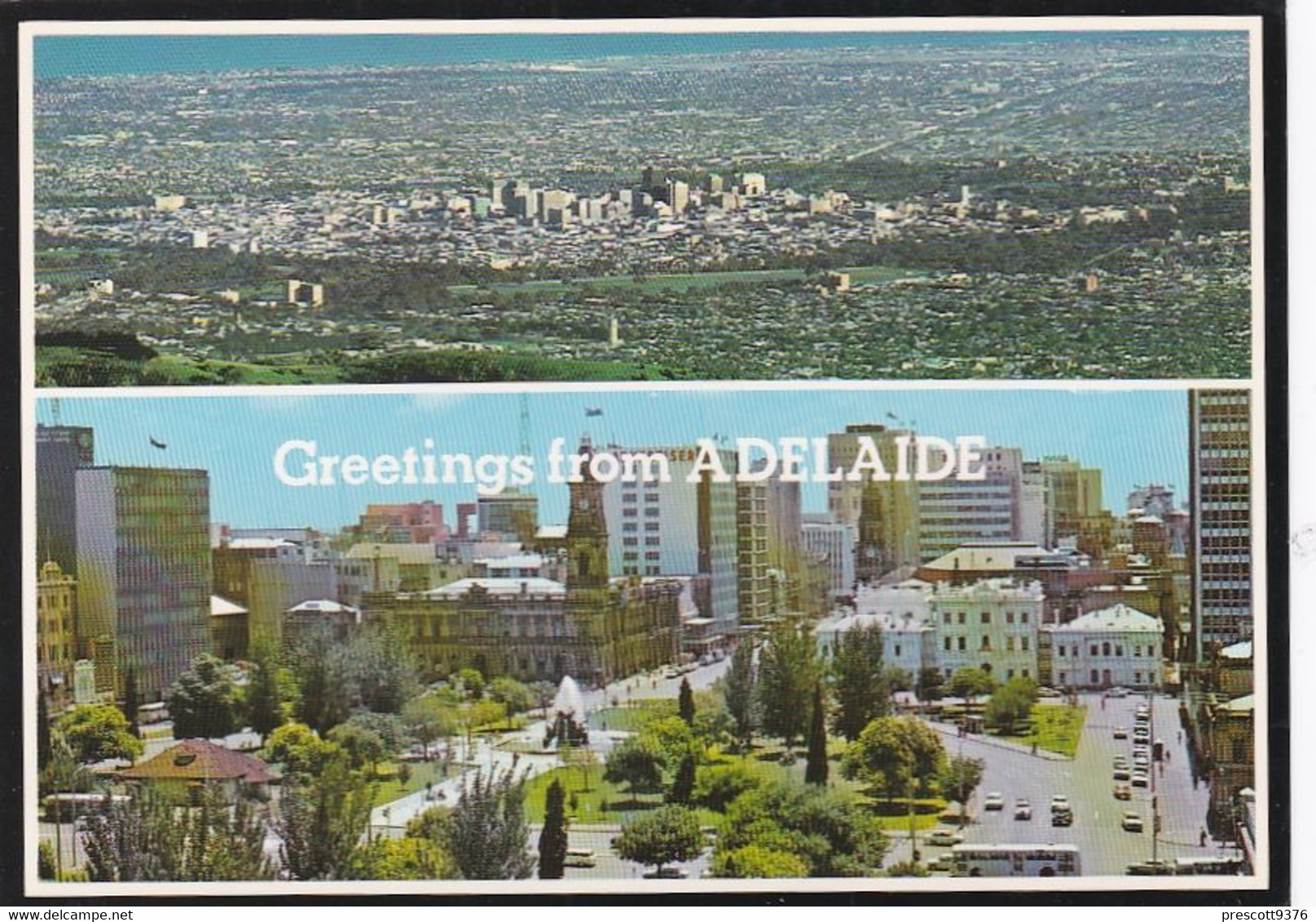 Adelaide Multiview -  Australia - SA - Used Postcard - - Adelaide