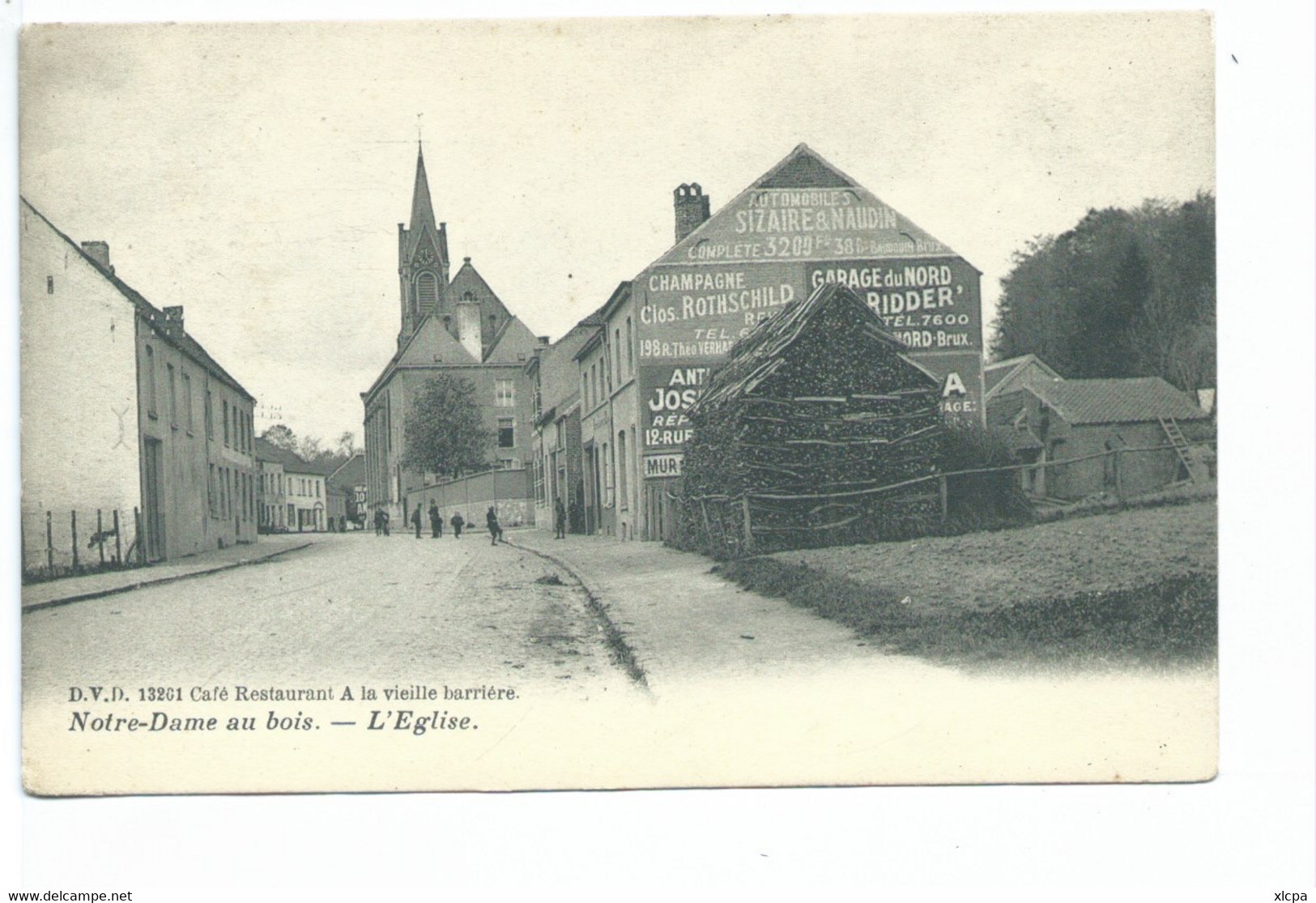 Notre Dame Au Bois Eglise DVD  13261 ( Publicité Champagne Clos. Rothschild ) - Overijse