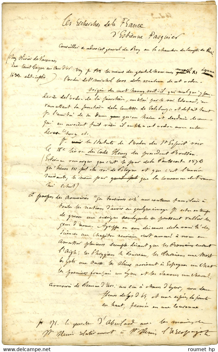 FLAUBERT Gustave (1821-1880), écrivain. - Autres & Non Classés