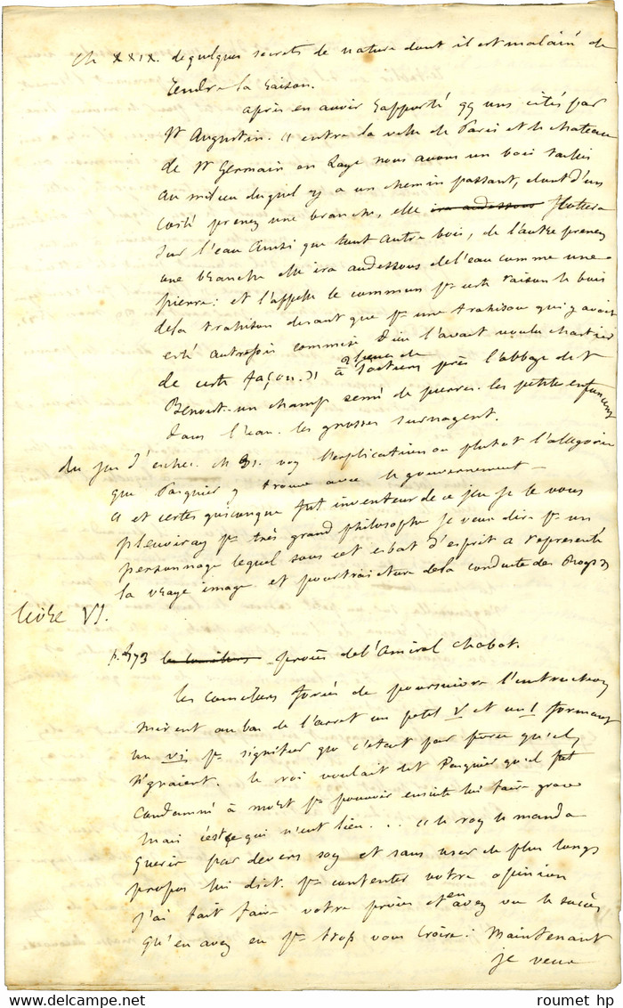 FLAUBERT Gustave (1821-1880), écrivain. - Autres & Non Classés