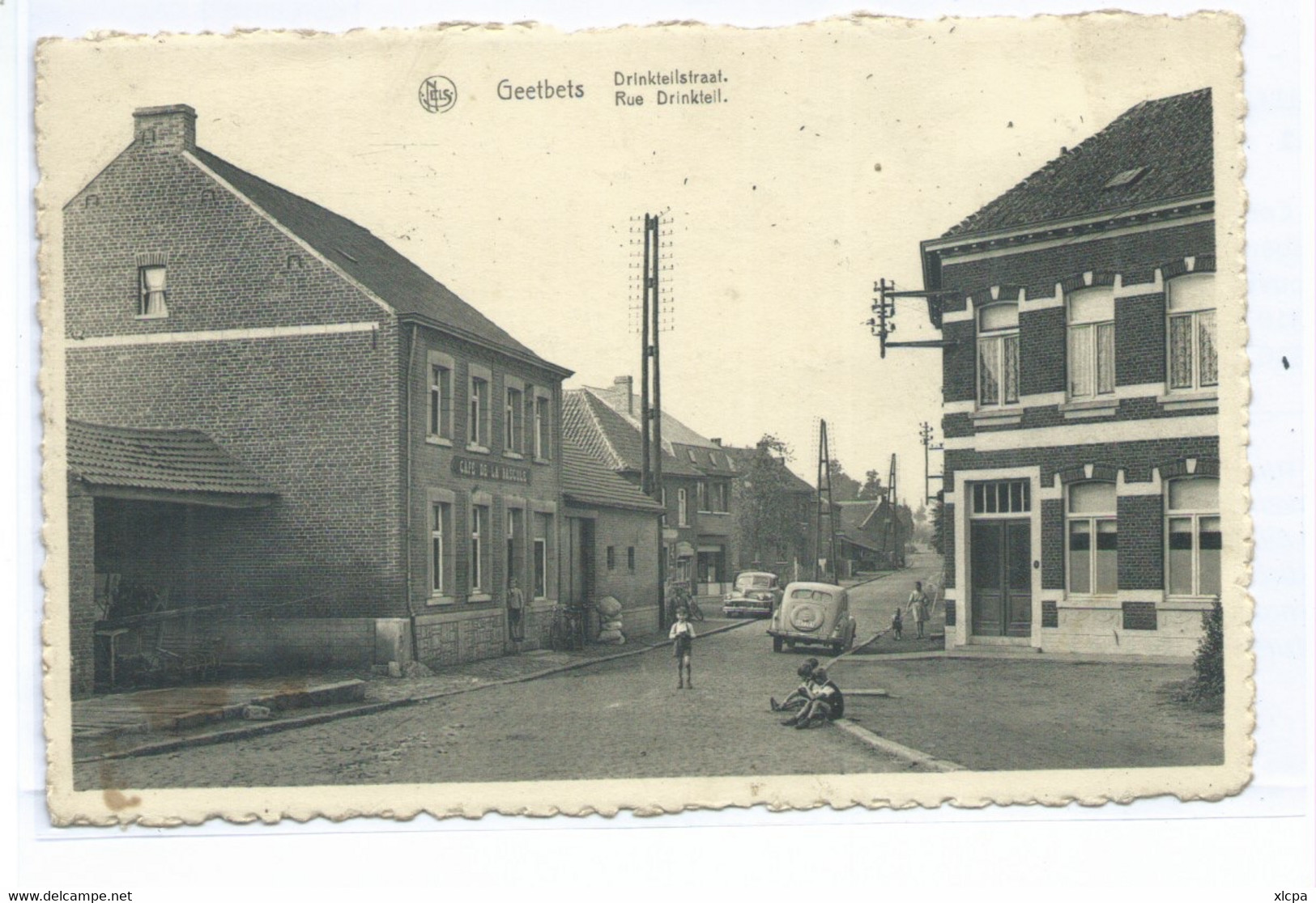 Geetbets Drinkteilstraat. ( Gelopen Kaart ) - Geetbets