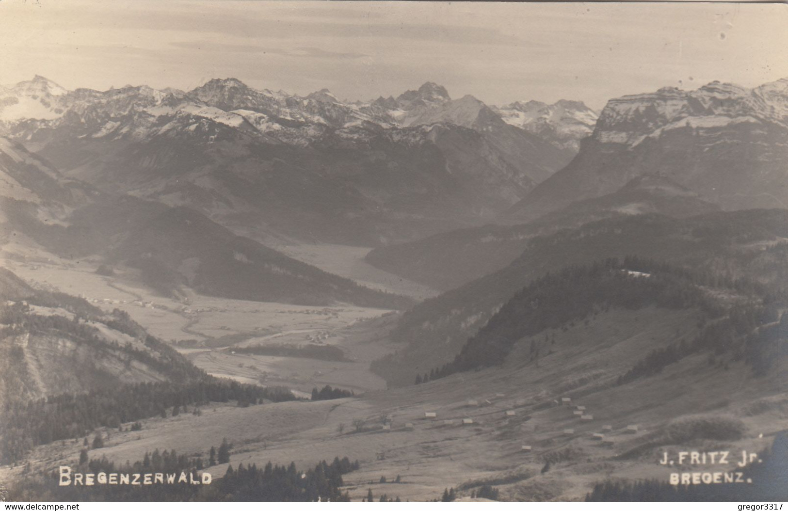 B9752) BREGENZERWALD - Sehr Schöne Alte Ansicht TOP ! - Bregenzerwaldorte