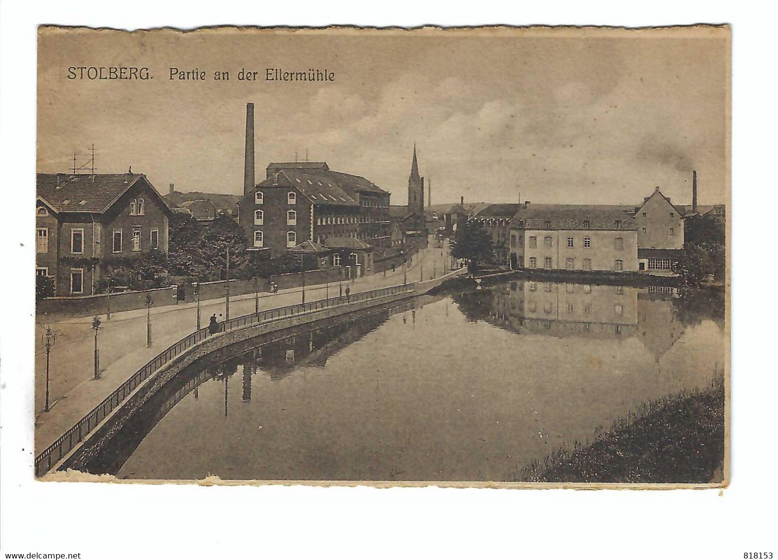 STOLBERG   Partie An Der Ellermühle    1928 - Stolberg