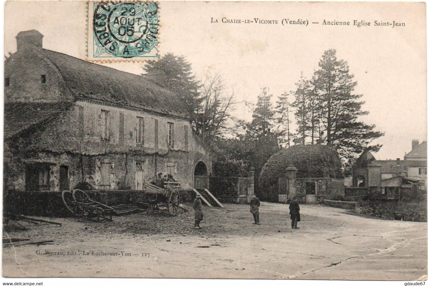 LA CHAIZE LE VICOMTE (85) - ANCIENNE EGLISE SAINT JEAN - La Chaize Le Vicomte