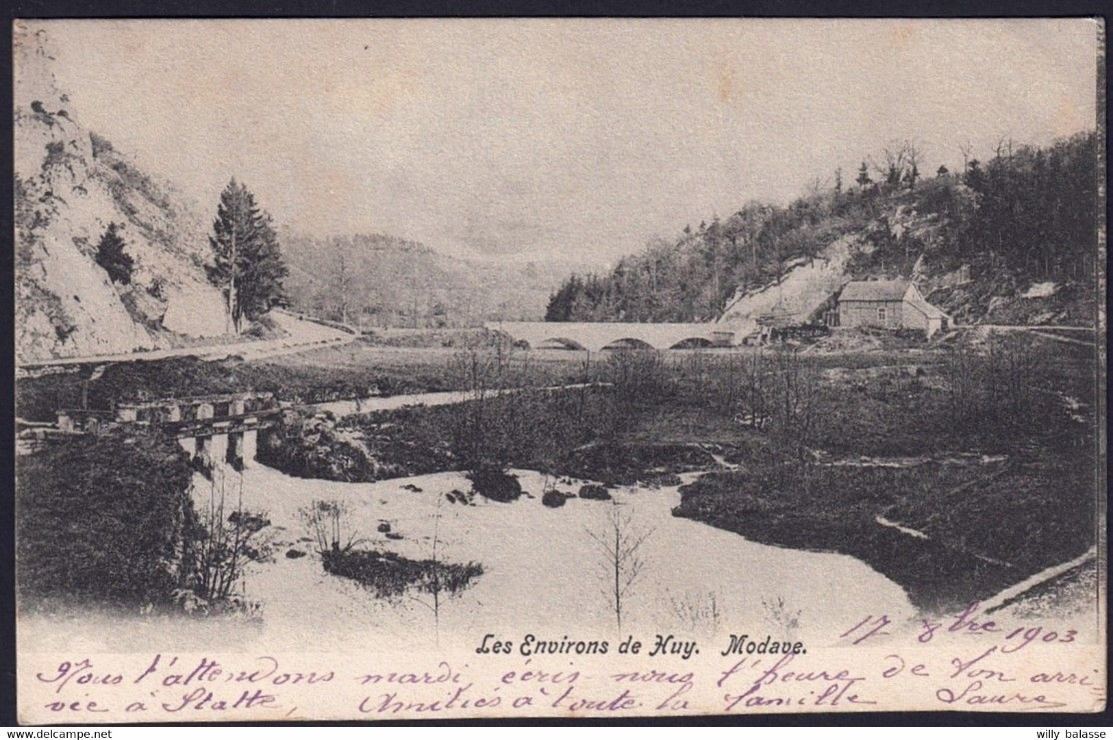 +++ CPA - Environs De HUY - MODAVE -  1903  // - Modave