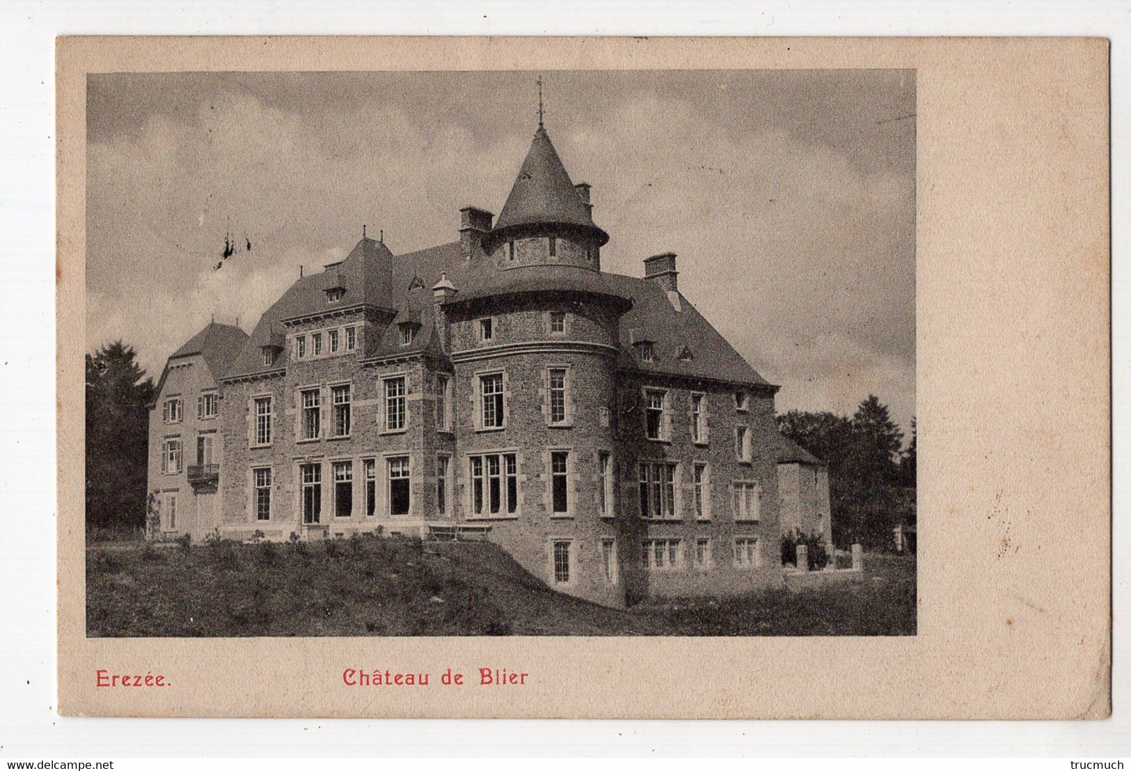 14 - EREZEE - Château De Blier - Erezée