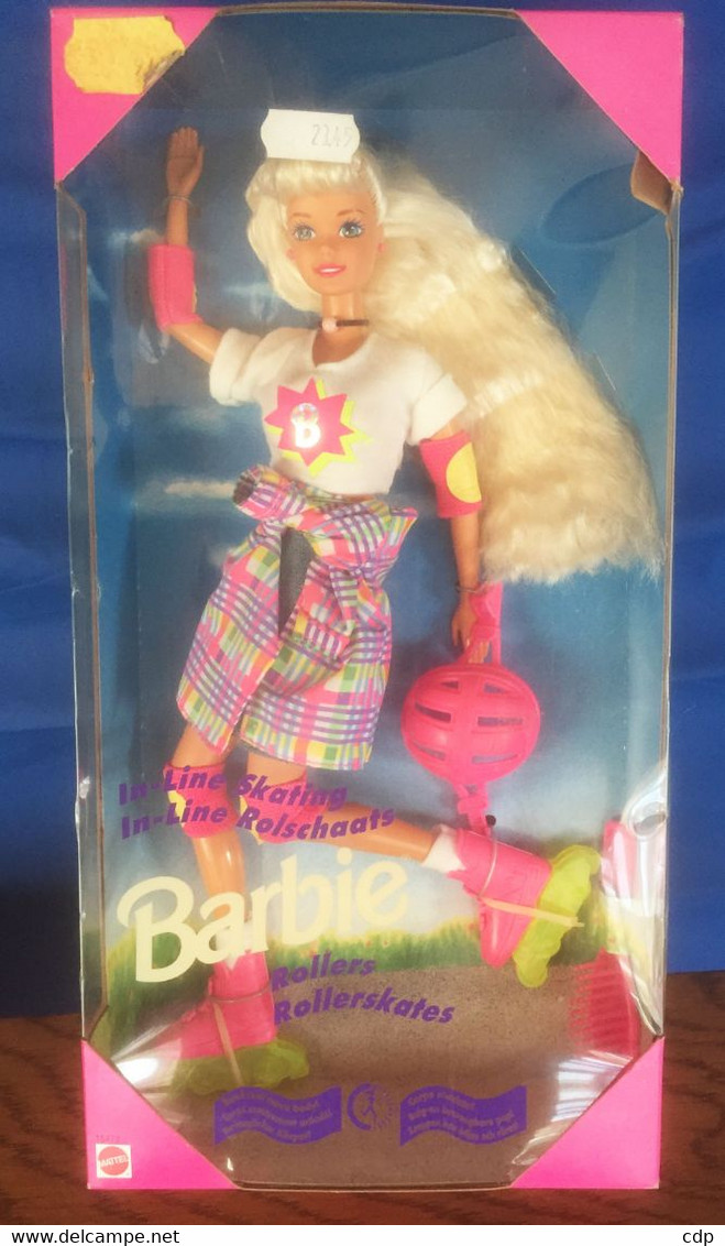 BARBIE  Neuve Rollers  1995 - Barbie