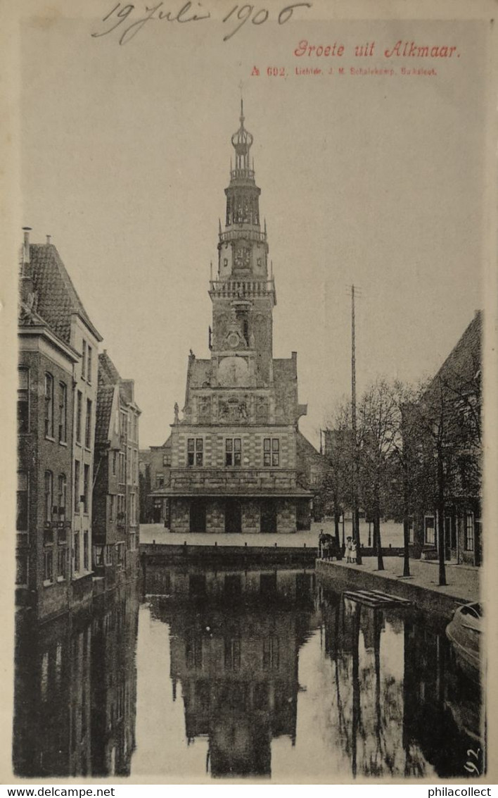 Alkmaar // Groete Uit - Schalekamp A692 Ca 190? - Alkmaar