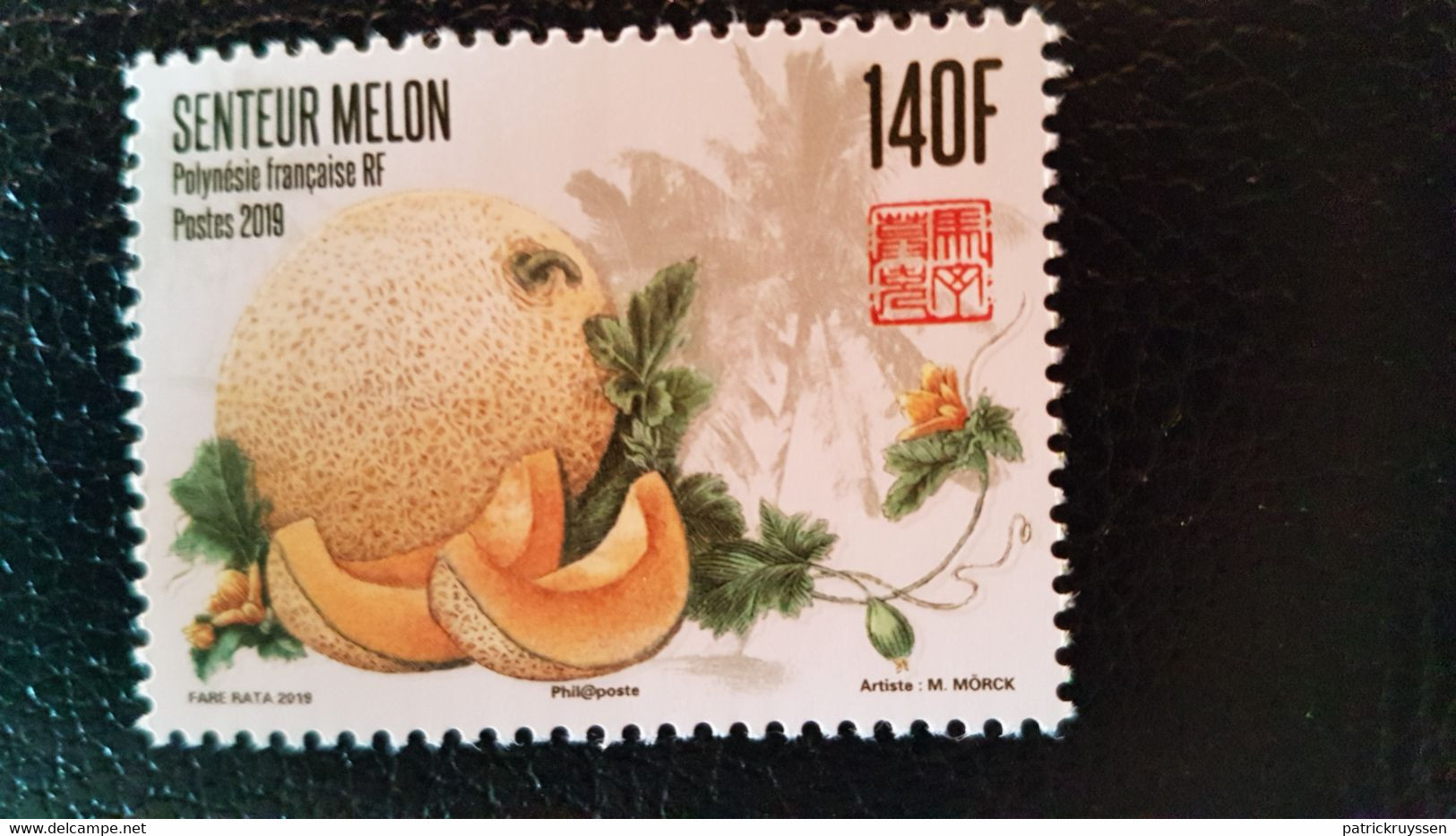 Polynesia 2019 Polynesie MELON Scent Fruit Flora Senteur Aroma Melone 1v Mnh - Ungebraucht