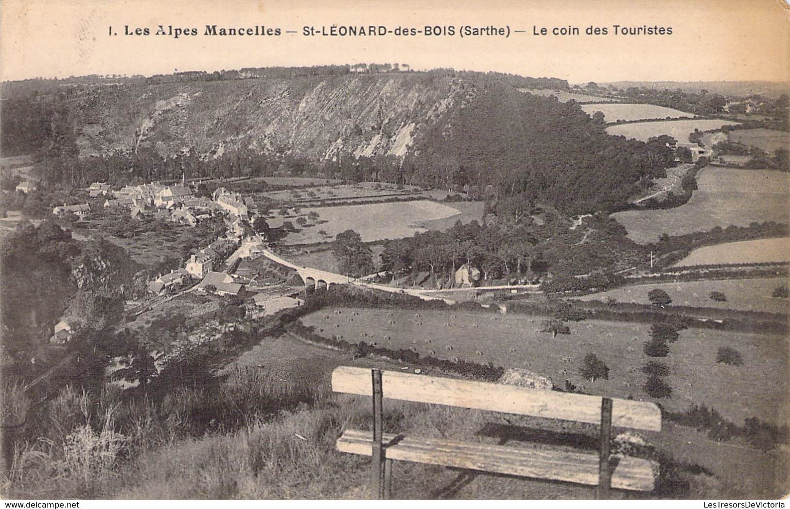 CPA France - Sarthe - Les Alpes Mancelles - Saint Léonard Des Bois - Le Coin Des Touristes - Oblitérée 6 Juillet 1930 - Saint Leonard Des Bois